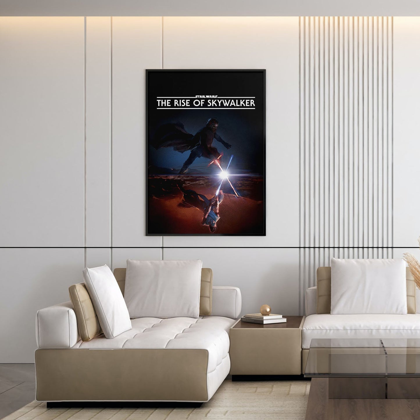 Flex Designs Poster Star Wars Episode IX - The Rise of Skywalker Minimalist 5 x 7" Home Goods - Movie 2019 Movie Poster