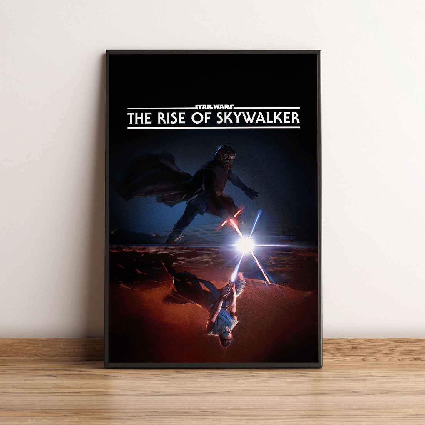 Flex Designs Poster Star Wars Episode IX - The Rise of Skywalker Minimalist 5 x 7" Home Goods - Movie 2019 Movie Poster