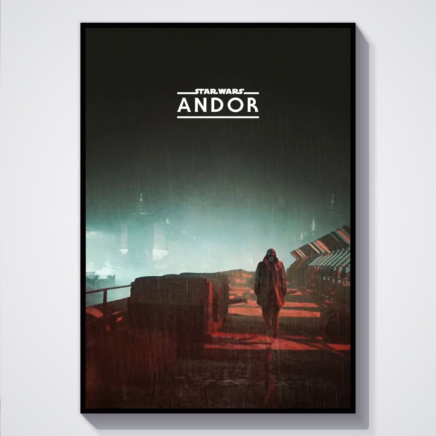 Flex Designs Poster Star Wars Andor Minimalist 5 x 7" Home Goods - TV Show 2022 TV Show Poster