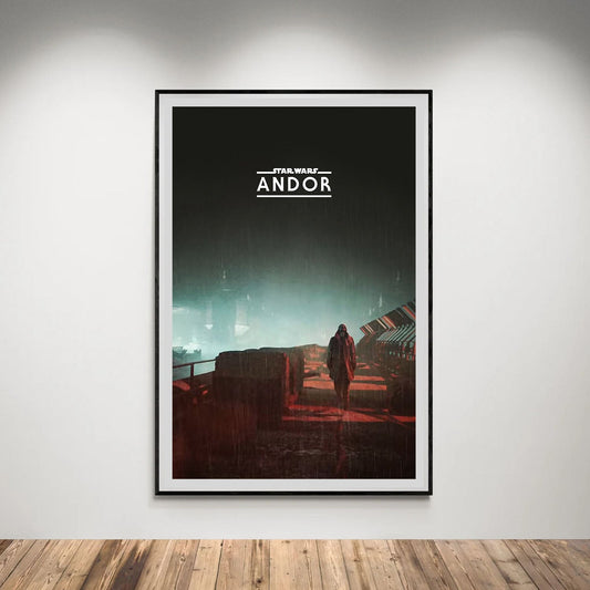 Flex Designs Poster Star Wars Andor Minimalist 5 x 7" Home Goods - TV Show 2022 TV Show Poster