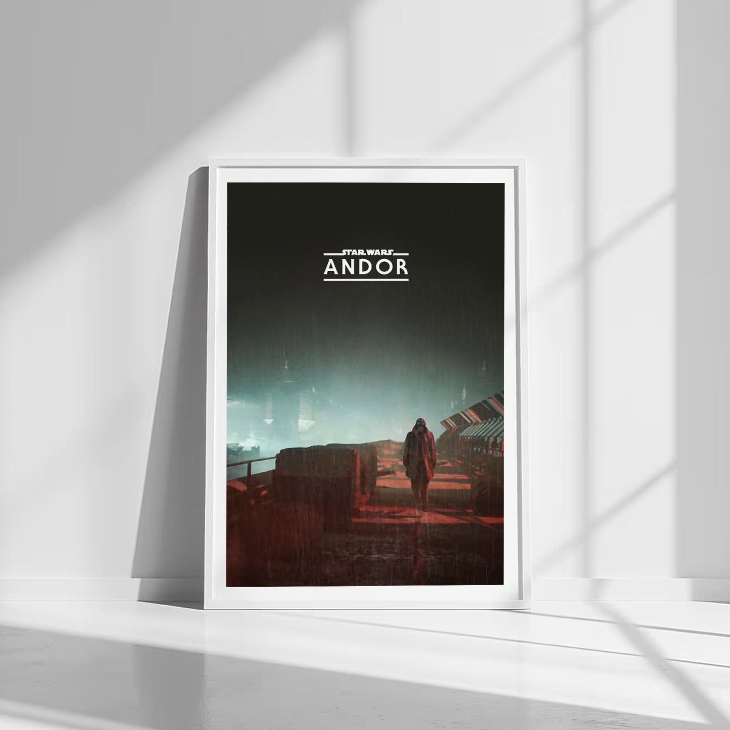 Flex Designs Poster Star Wars Andor Minimalist 8 x 10" Home Goods - TV Show 2022 TV Show Poster