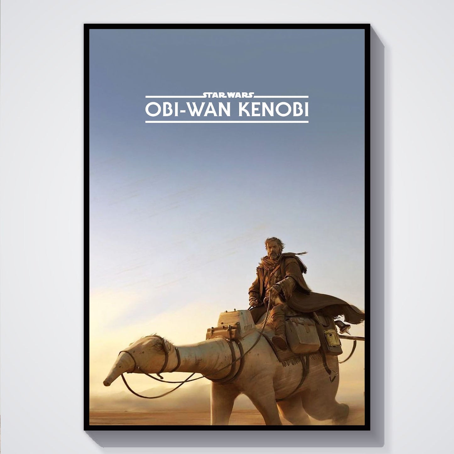 Flex Designs Poster Star Wars Obi-Wan Kenobi Minimalist 5 x 7" Home Goods - TV Show 2022 TV Show Poster