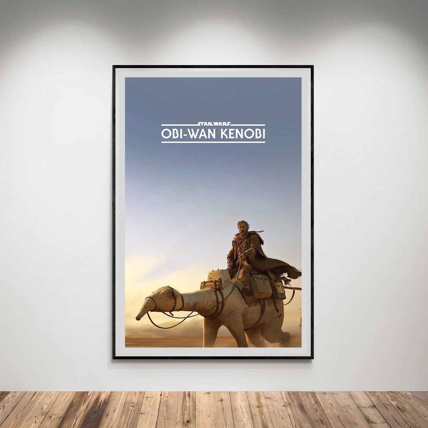 Flex Designs Poster Star Wars Obi-Wan Kenobi Minimalist 5 x 7" Home Goods - TV Show 2022 TV Show Poster