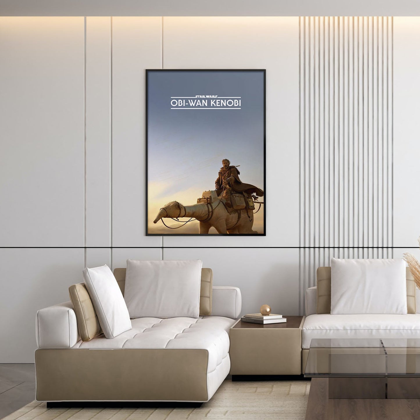 Flex Designs Poster Star Wars Obi-Wan Kenobi Minimalist 5 x 7" Home Goods - TV Show 2022 TV Show Poster