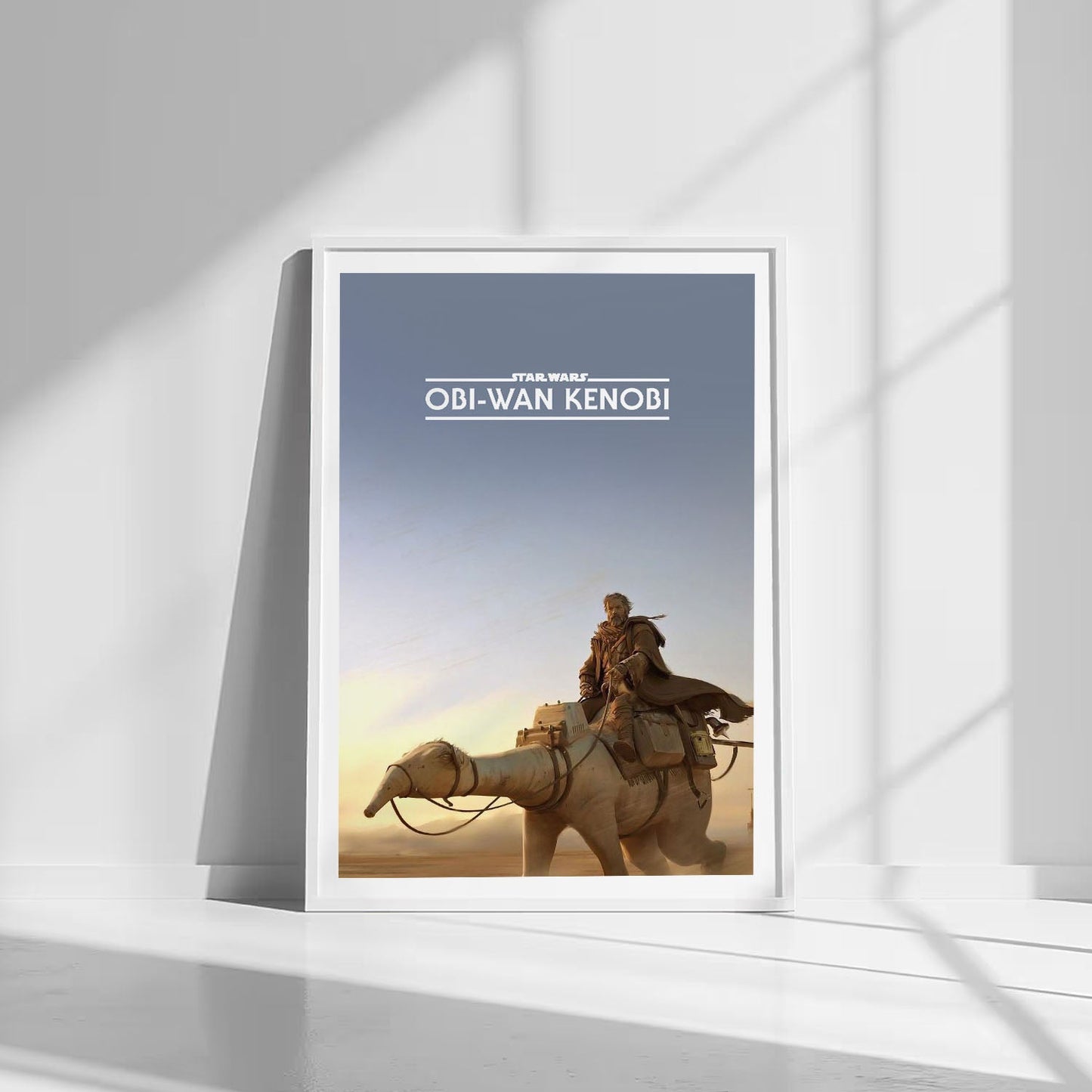 Flex Designs Poster Star Wars Obi-Wan Kenobi Minimalist 8 x 10" Home Goods - TV Show 2022 TV Show Poster