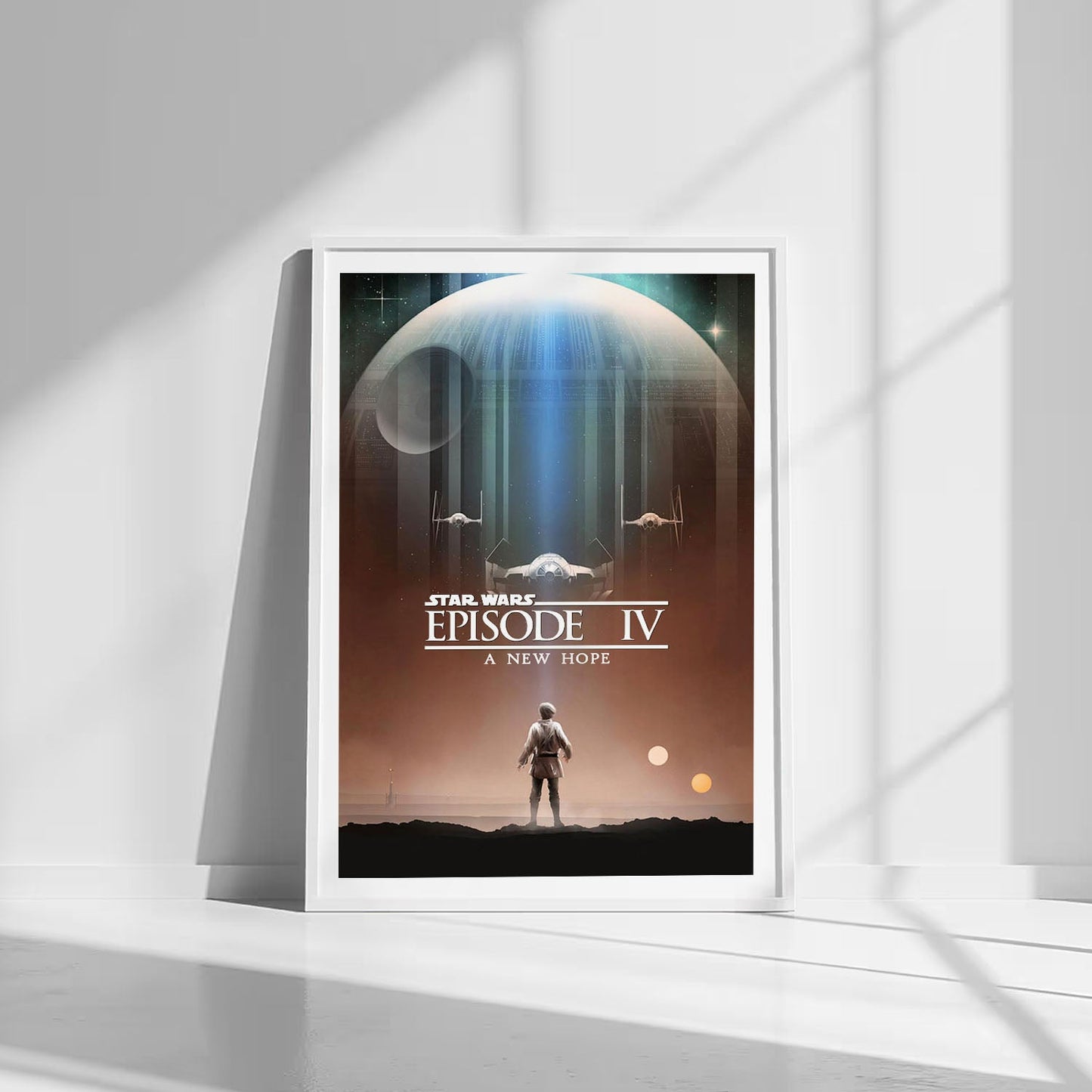 Flex Designs Poster Star Wars Episode IV - A New Hope Theatrical 8 x 10" Home Goods - Movie 1977 Movie Poster