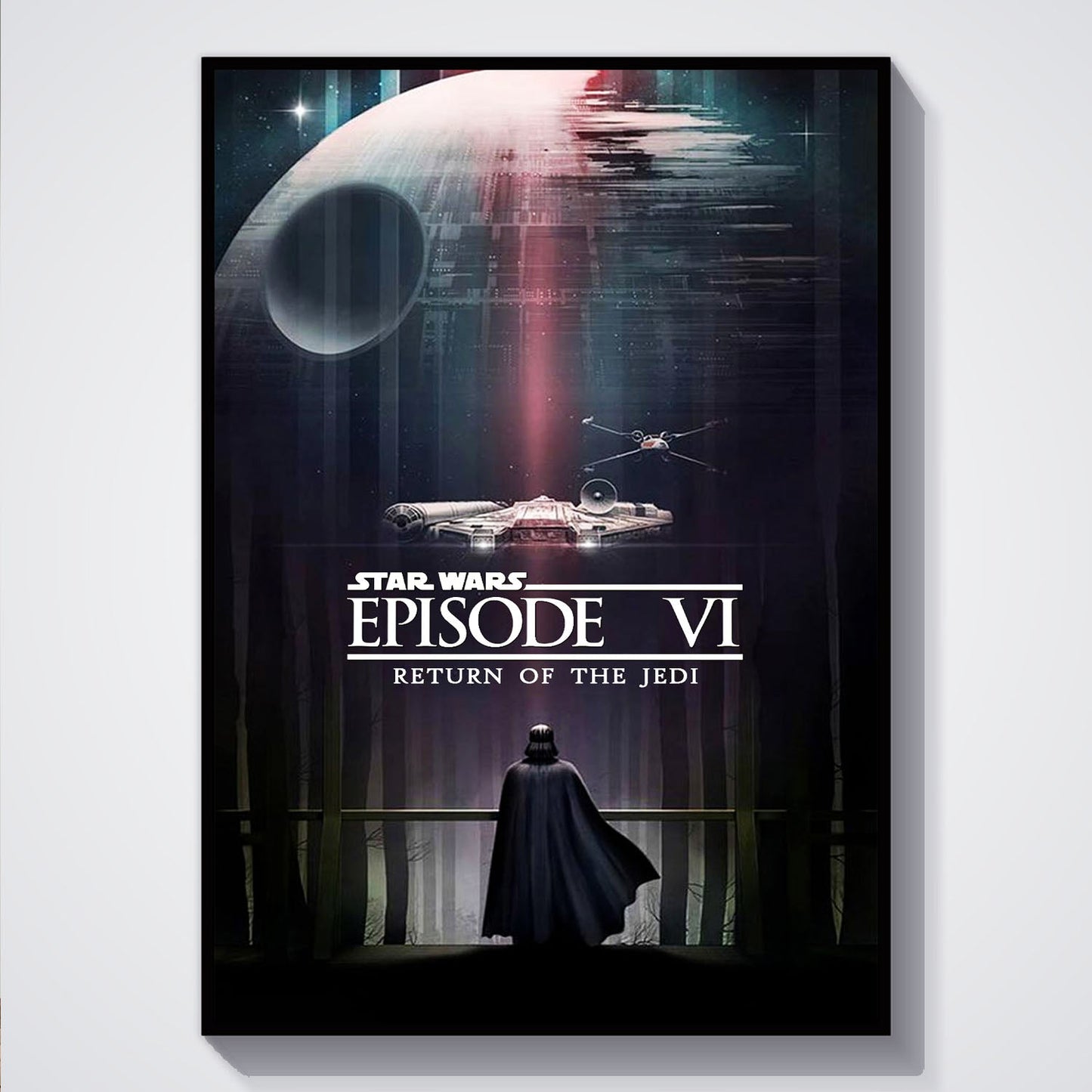 Flex Designs Poster Star Wars Episode VI - Return of the Jedi Theatrical 5 x 7" Home Goods - Movie 1983 Movie Poster