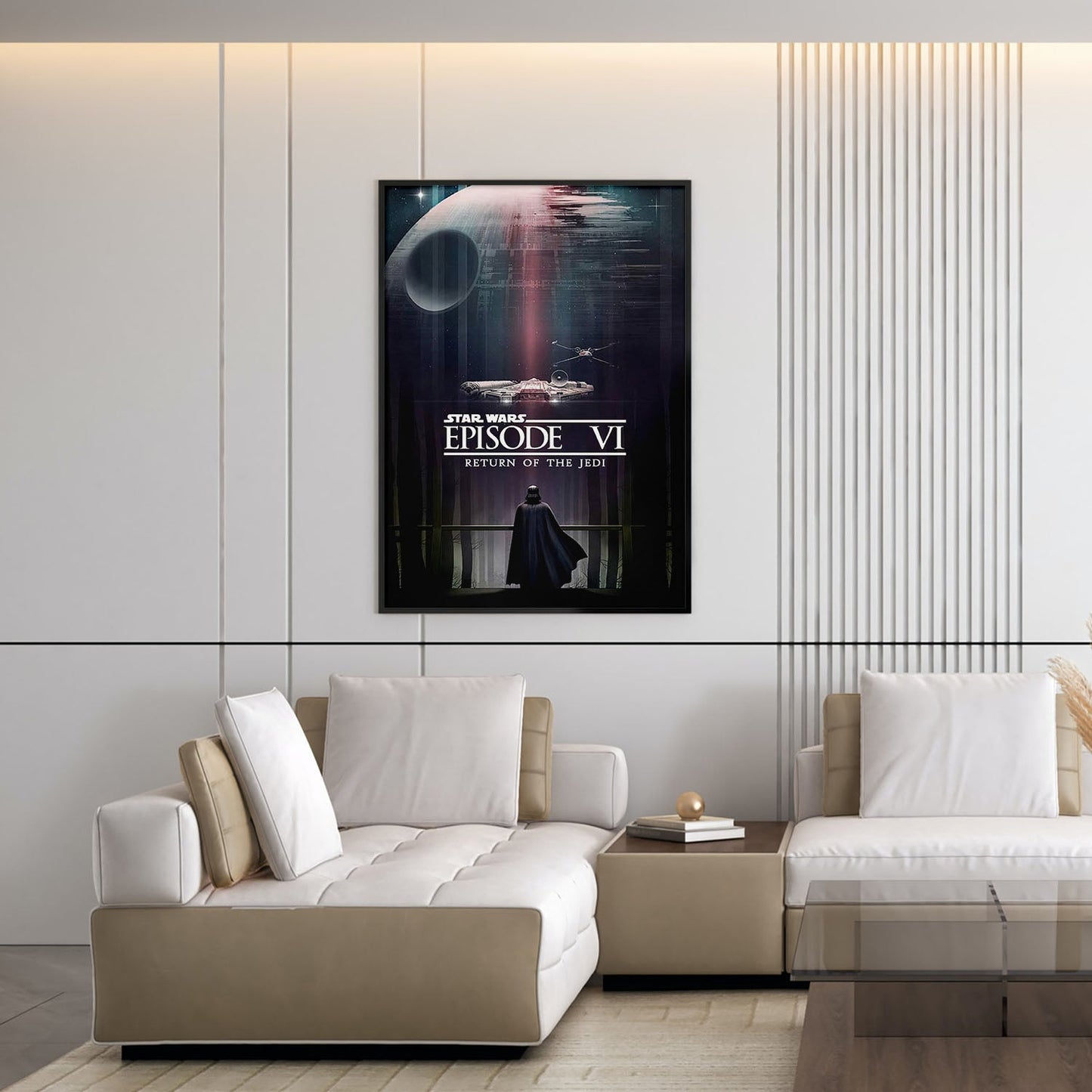 Flex Designs Poster Star Wars Episode VI - Return of the Jedi Theatrical 5 x 7" Home Goods - Movie 1983 Movie Poster