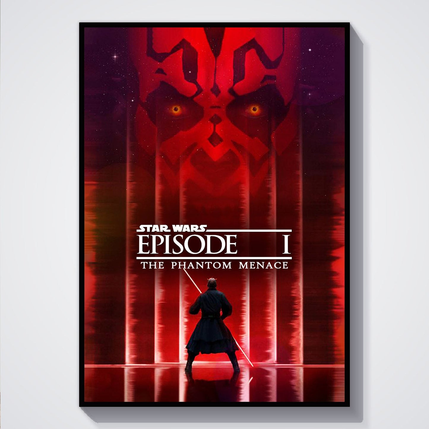 Flex Designs Poster Star Wars Episode I - The Phantom Menace Theatrical 5 x 7" Home Goods - Movie 1999 Movie Poster