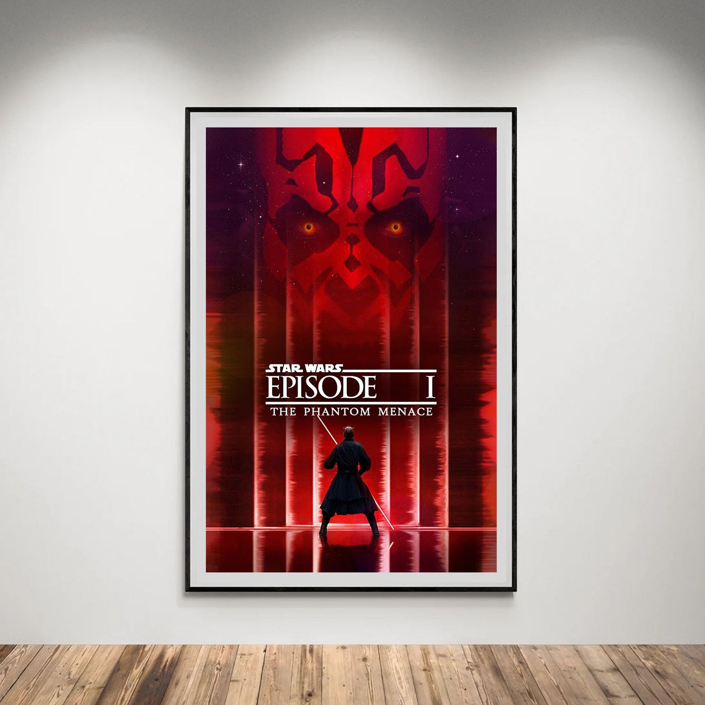 Flex Designs Poster Star Wars Episode I - The Phantom Menace Theatrical 5 x 7" Home Goods - Movie 1999 Movie Poster
