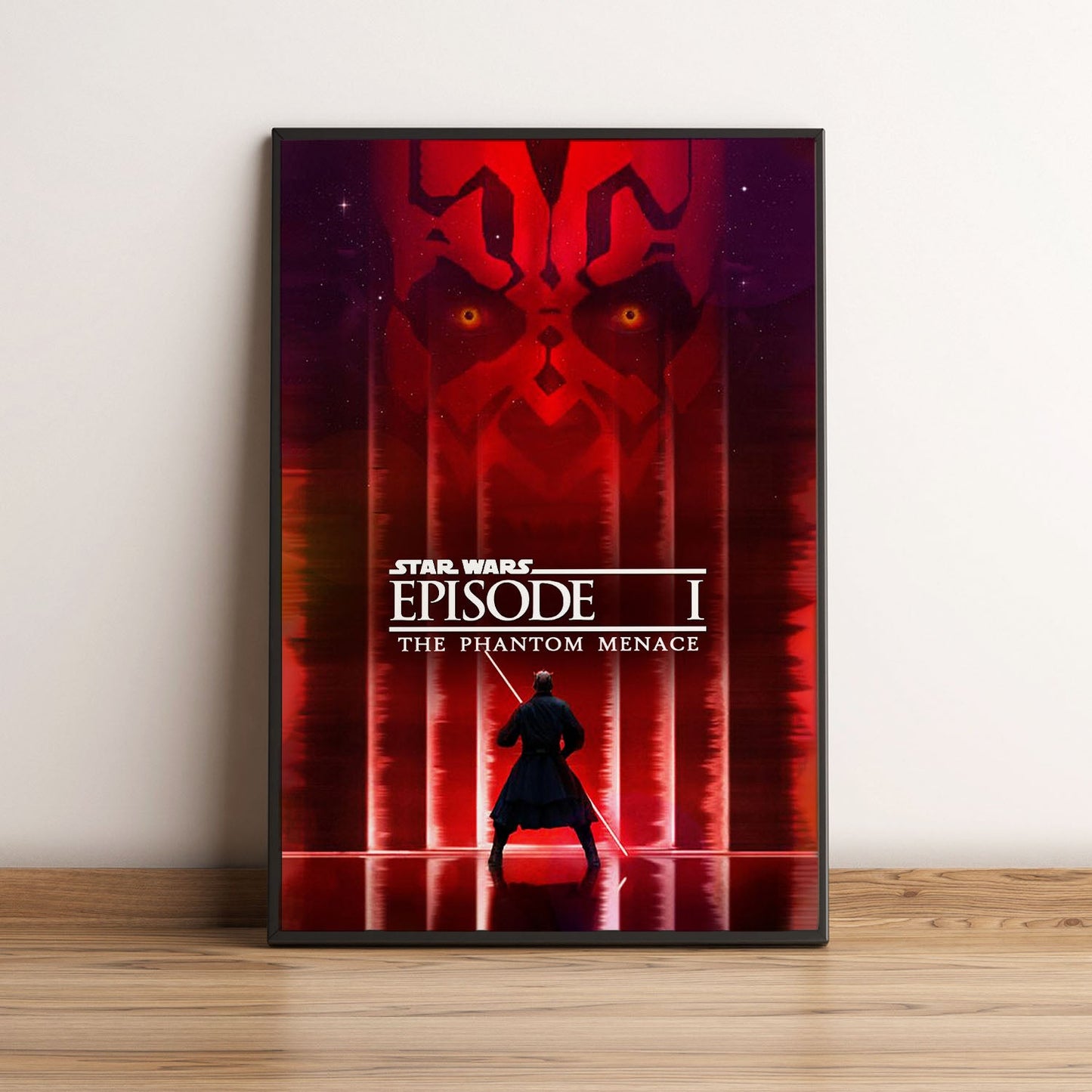 Flex Designs Poster Star Wars Episode I - The Phantom Menace Theatrical 5 x 7" Home Goods - Movie 1999 Movie Poster