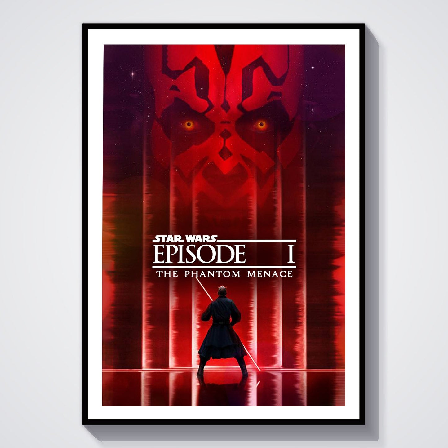 Flex Designs Poster Star Wars Episode I - The Phantom Menace Theatrical 8 x 10" Home Goods - Movie 1999 Movie Poster