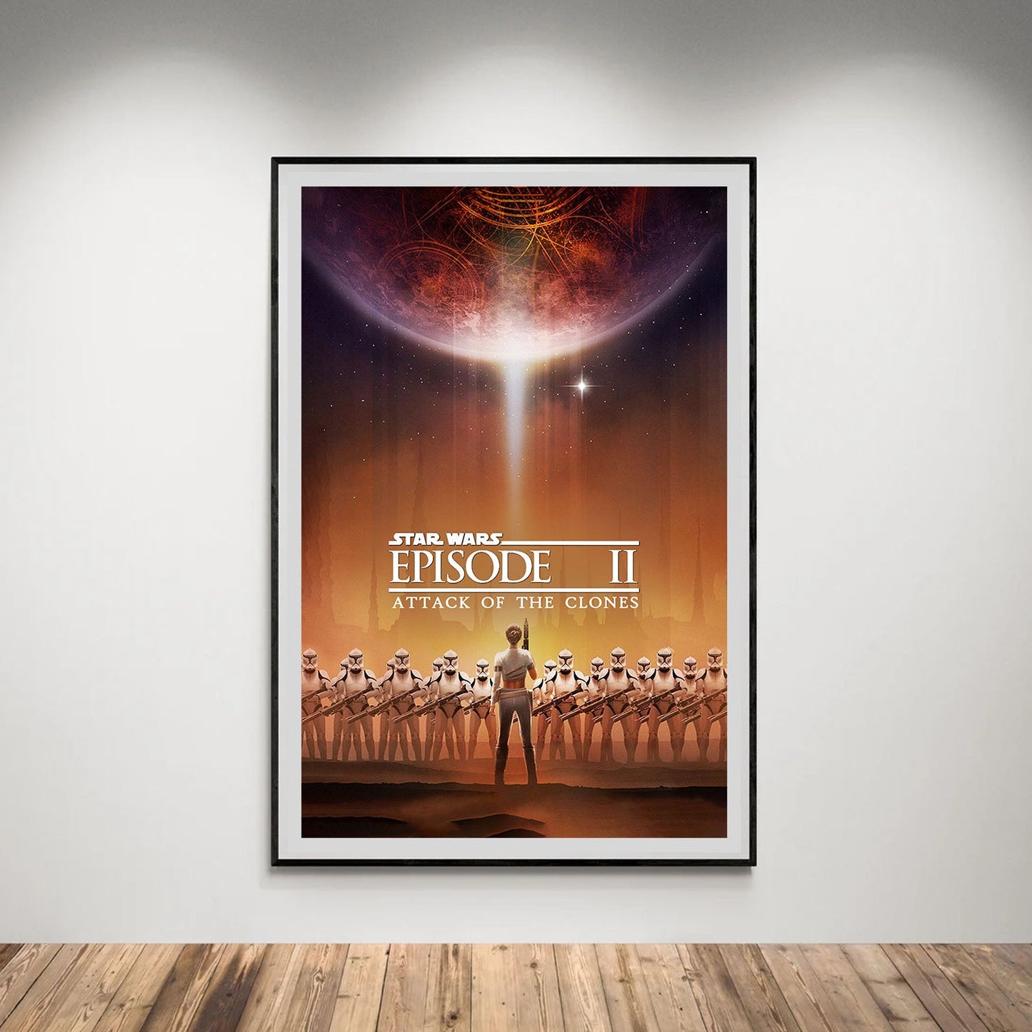 Flex Designs Poster Star Wars Episode II - Attack of the Clones Theatrical 5 x 7" Home Goods - Movie 2002 Movie Poster