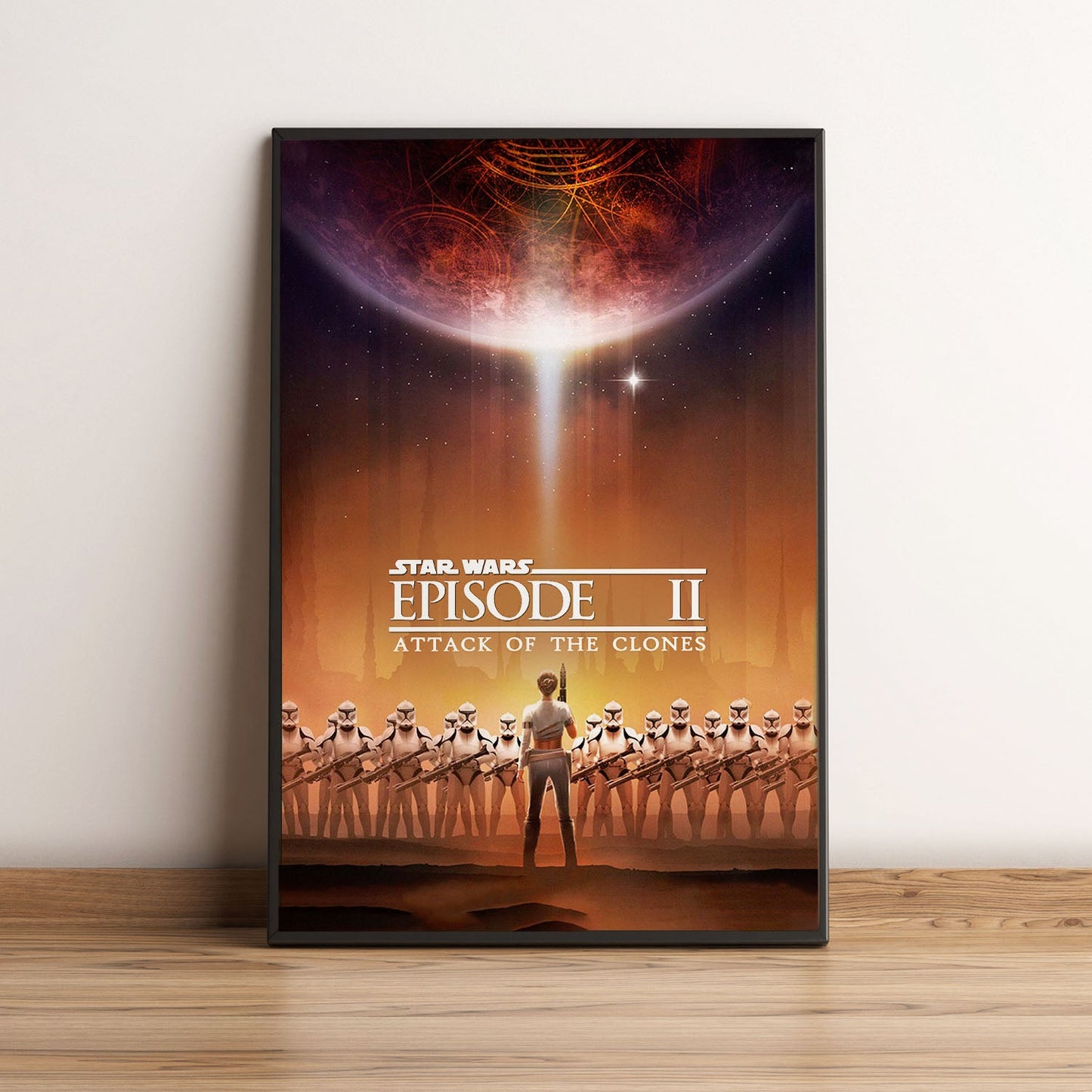Flex Designs Poster Star Wars Episode II - Attack of the Clones Theatrical 5 x 7" Home Goods - Movie 2002 Movie Poster