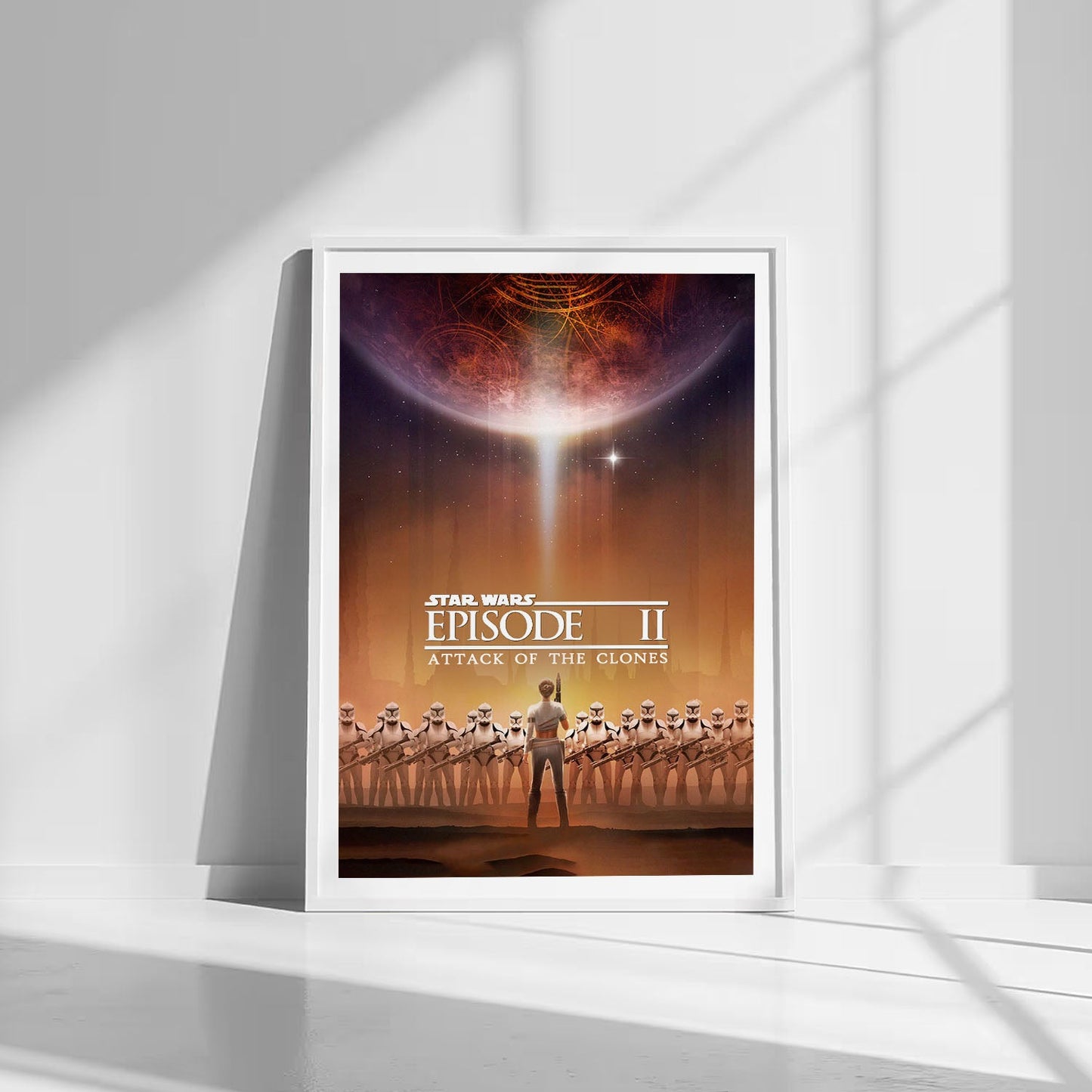 Flex Designs Poster Star Wars Episode II - Attack of the Clones Theatrical 8 x 10" Home Goods - Movie 2002 Movie Poster