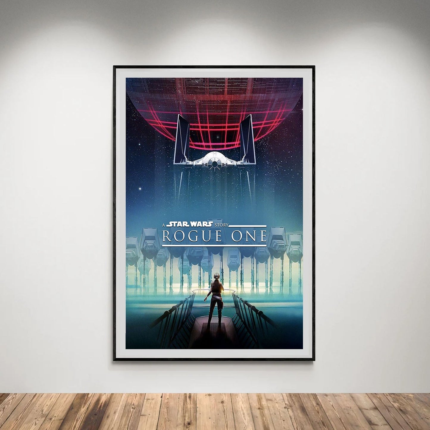 Flex Designs Poster Rogue One A Star Wars Story Theatrical 5 x 7" Home Goods - Movie 2016 Movie Poster