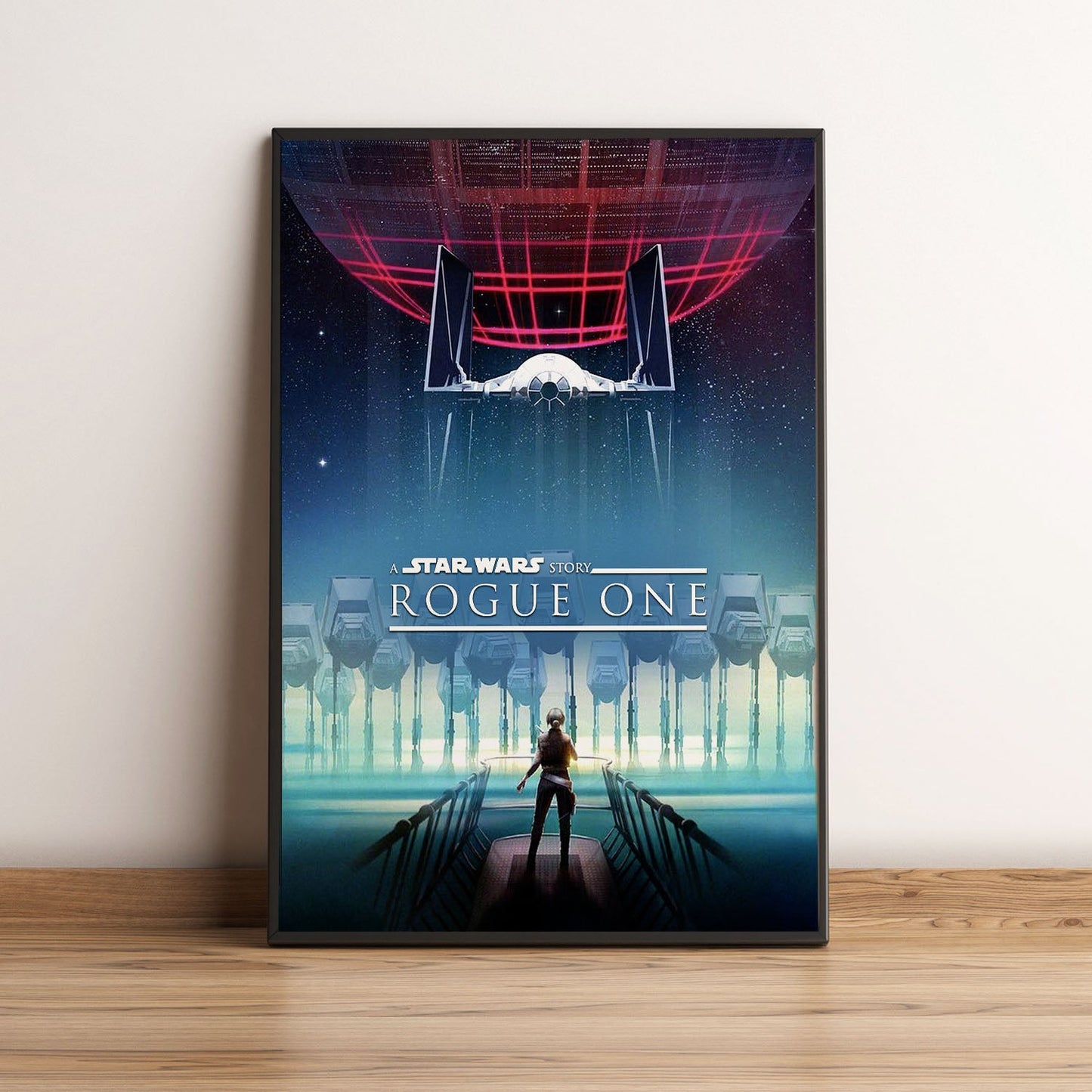 Flex Designs Poster Rogue One A Star Wars Story Theatrical 5 x 7" Home Goods - Movie 2016 Movie Poster