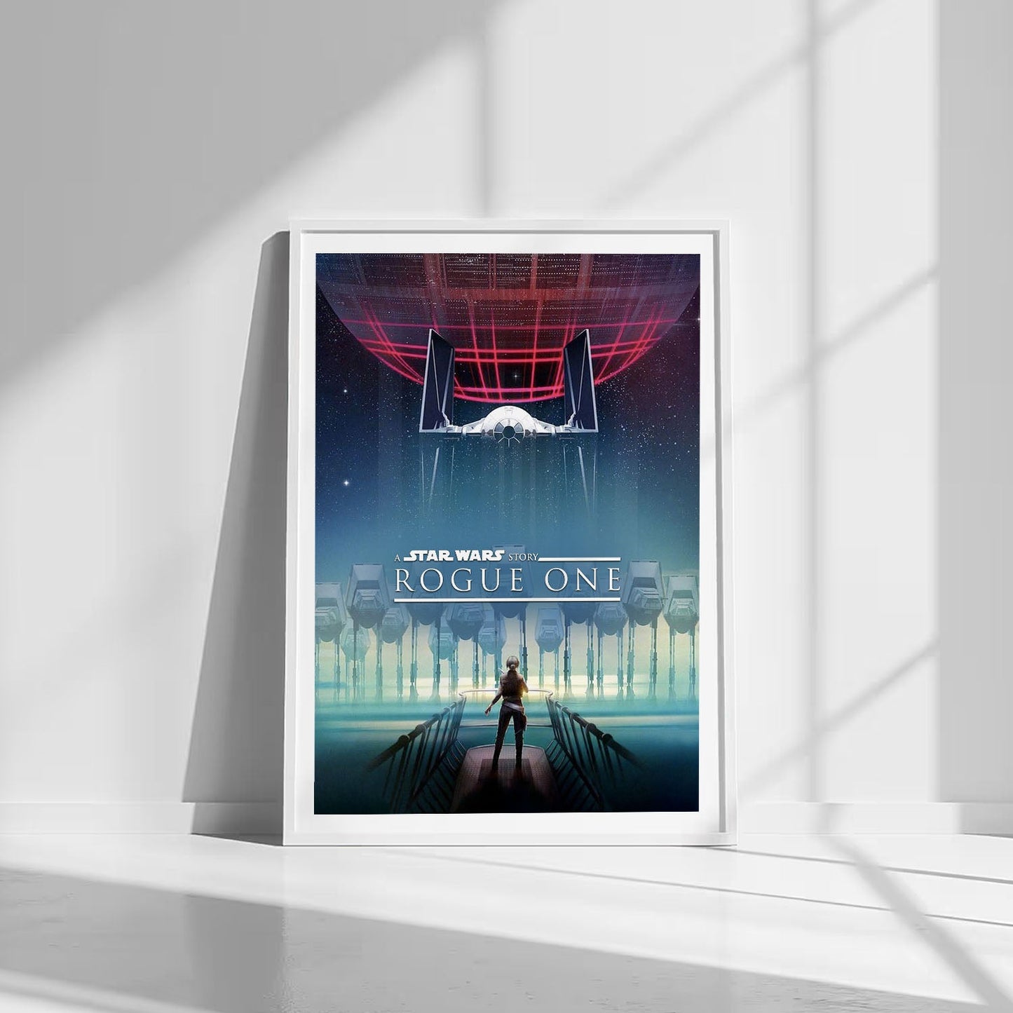 Flex Designs Poster Rogue One A Star Wars Story Theatrical 8 x 10" Home Goods - Movie 2016 Movie Poster