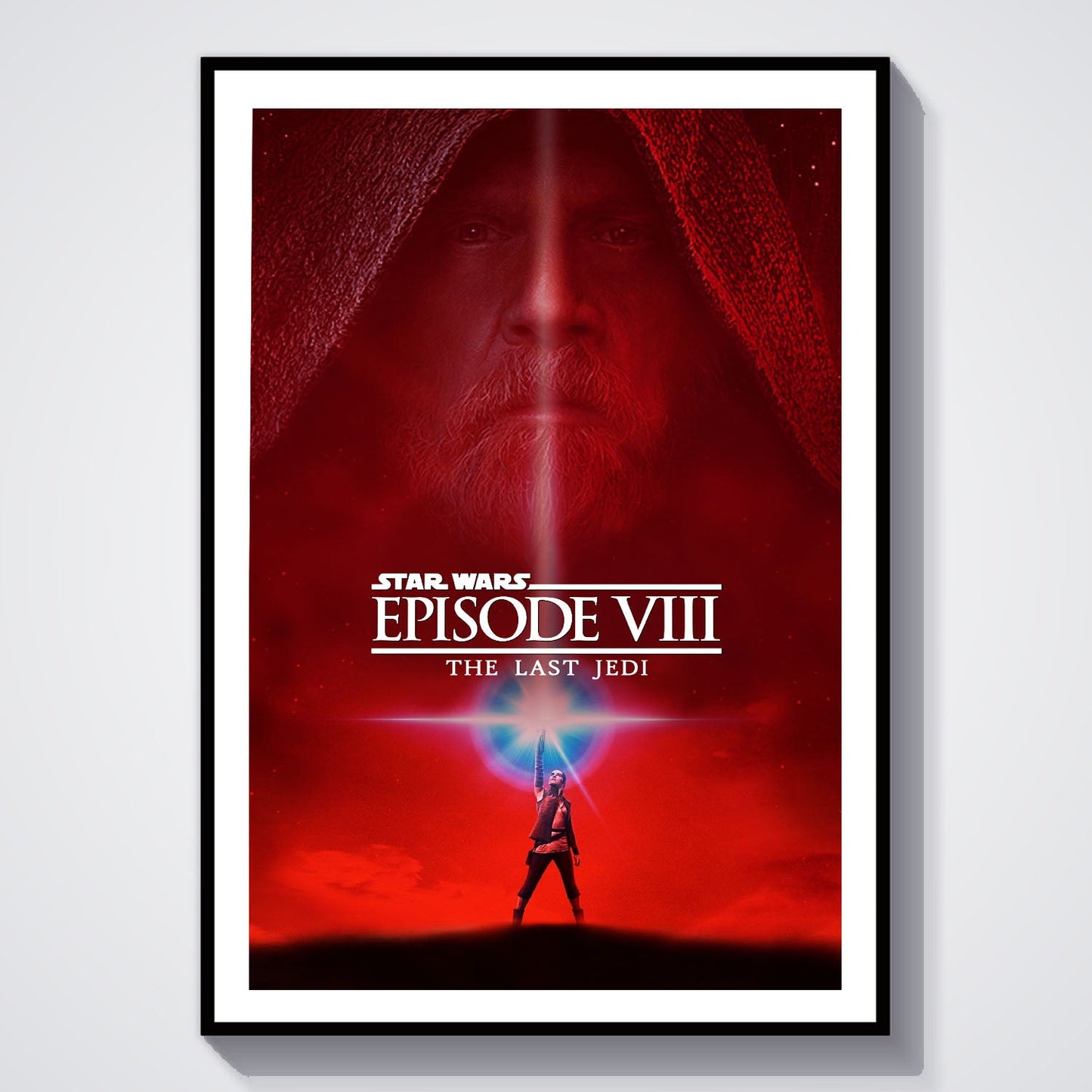 Flex Designs Poster Star Wars Episode VIII - The Last Jedi Theatrical 8 x 10" Home Goods - Movie 2017 Movie Poster