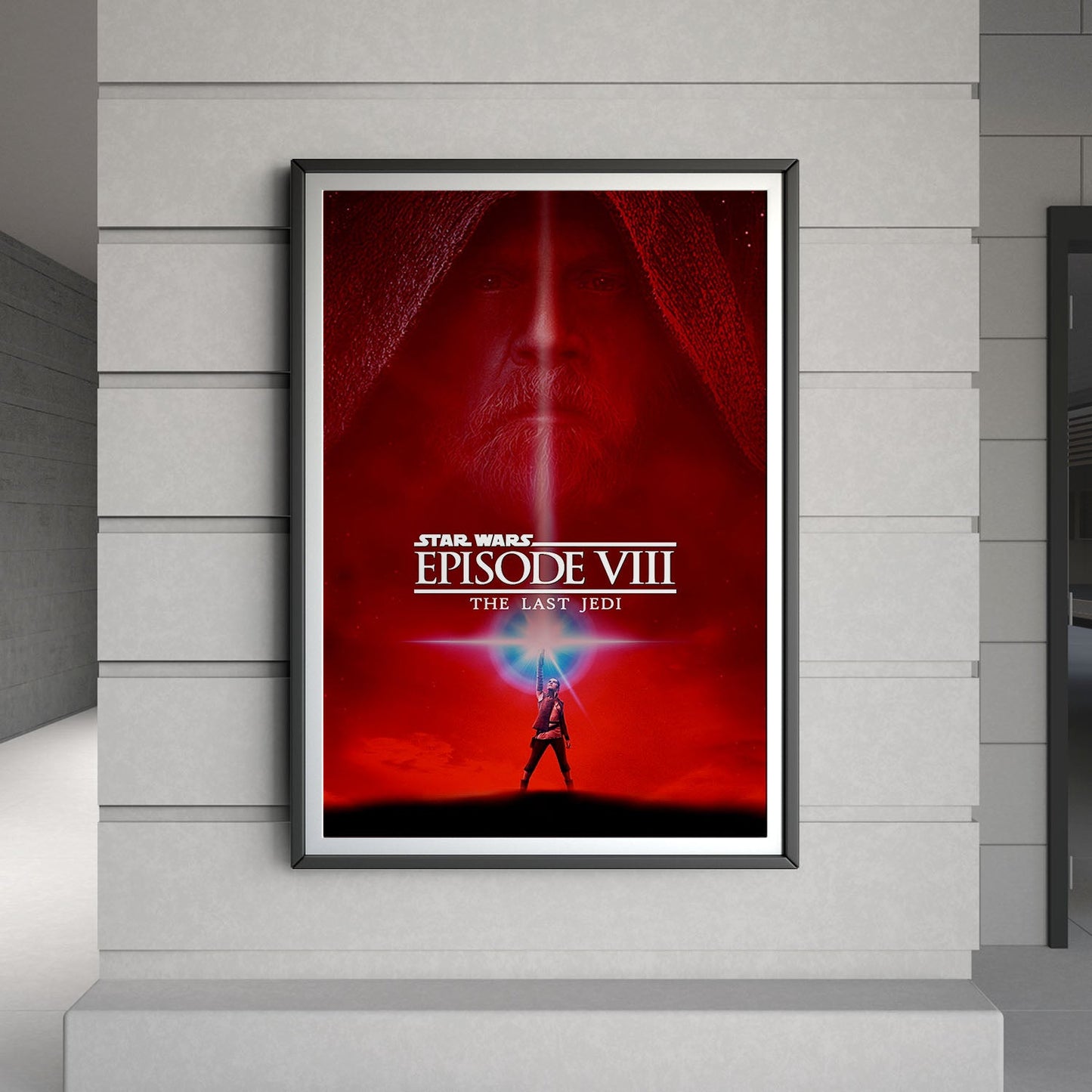 Flex Designs Poster Star Wars Episode VIII - The Last Jedi Theatrical 8 x 10" Home Goods - Movie 2017 Movie Poster