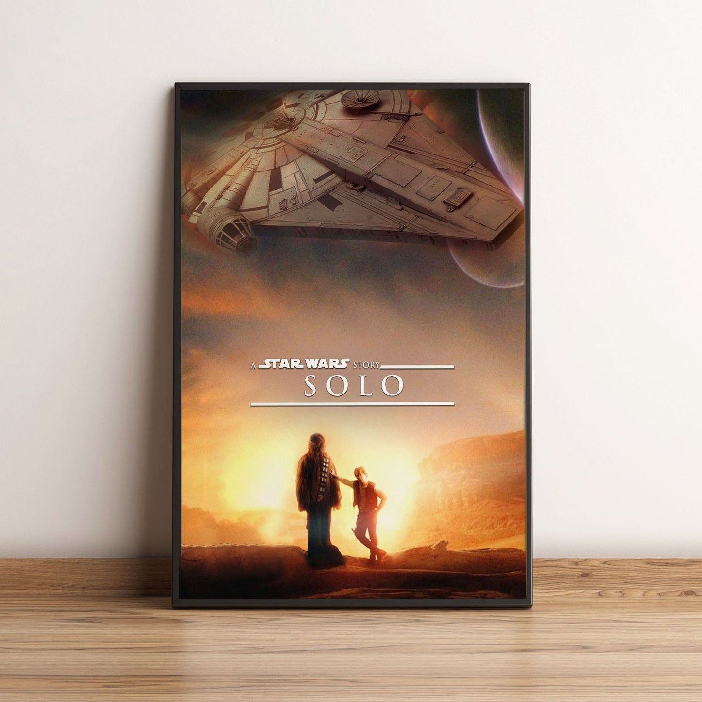 Flex Designs Poster Solo A Star Wars Story Theatrical 5 x 7" Home Goods - Movie 2018 Movie Poster