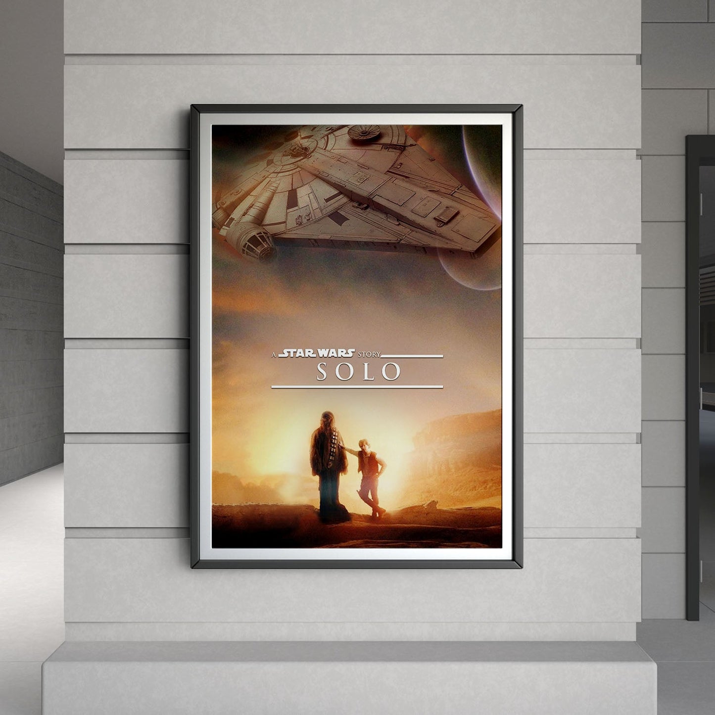 Flex Designs Poster Solo A Star Wars Story Theatrical 8 x 10" Home Goods - Movie 2018 Movie Poster