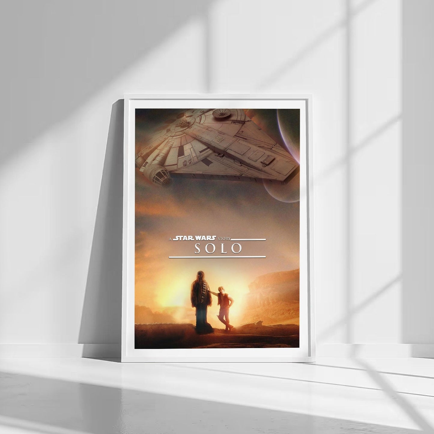 Flex Designs Poster Solo A Star Wars Story Theatrical 8 x 10" Home Goods - Movie 2018 Movie Poster