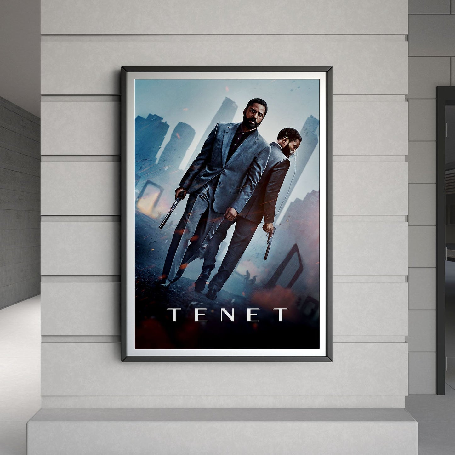 Flex Designs Poster Tenet 8 x 10" Home Goods - Movie 2020 Movie Poster