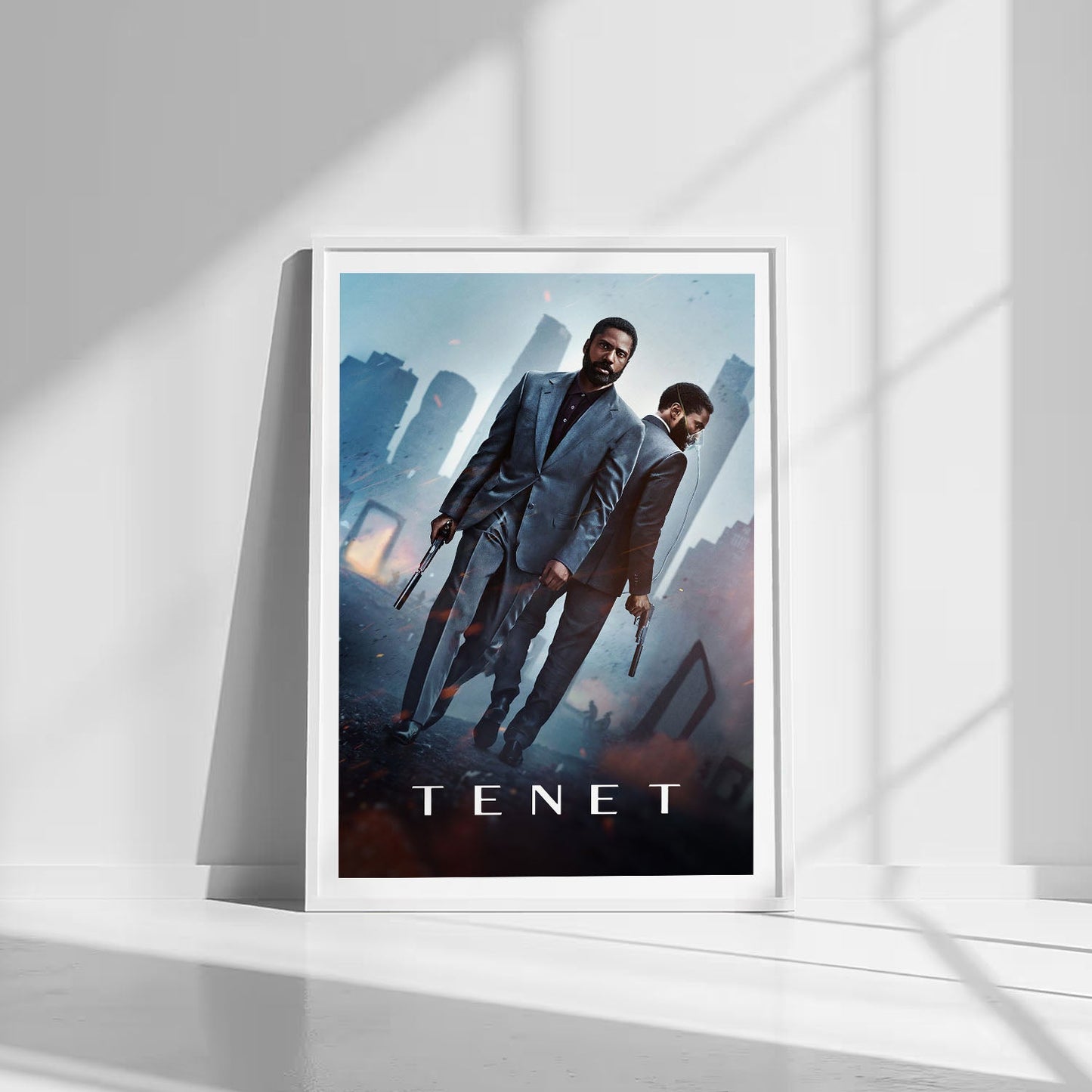 Flex Designs Poster Tenet 8 x 10" Home Goods - Movie 2020 Movie Poster