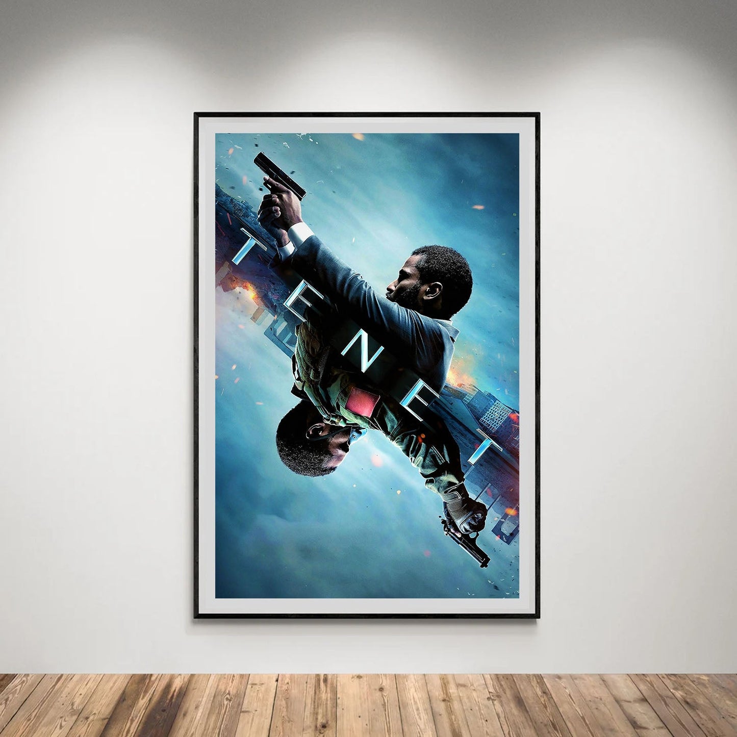 Flex Designs Poster Tenet Cinematic 5 x 7" Home Goods - Movie 2020 Movie Poster