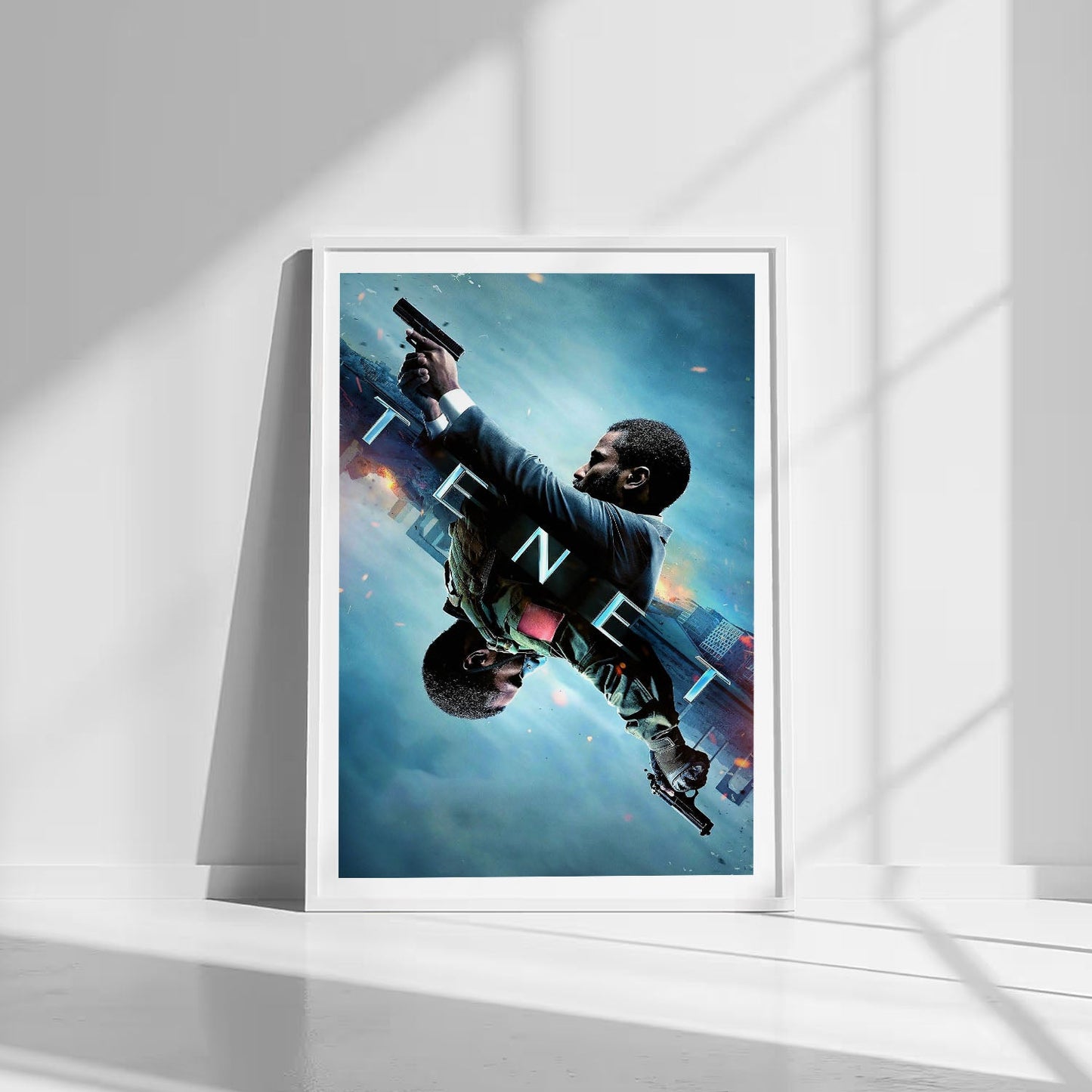 Flex Designs Poster Tenet Cinematic 8 x 10" Home Goods - Movie 2020 Movie Poster