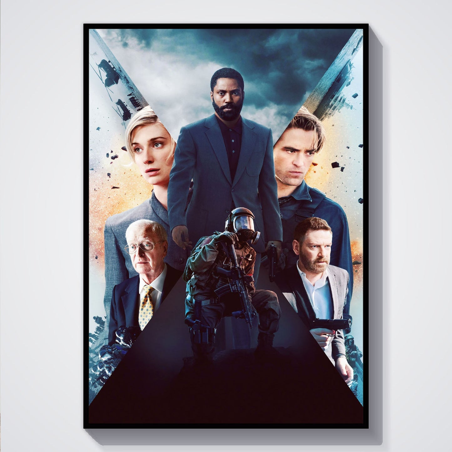 Flex Designs Poster Tenet Key Art 5 x 7" Home Goods - Movie 2020 Movie Poster