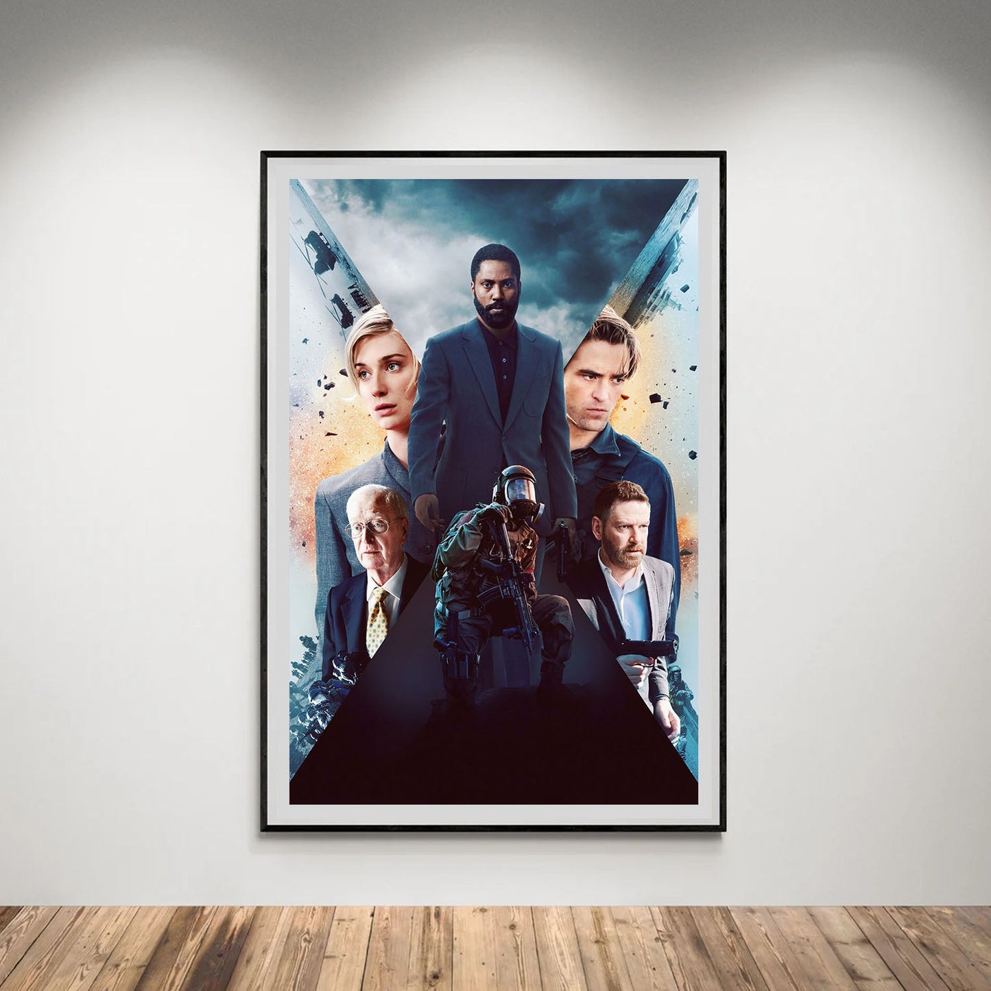 Flex Designs Poster Tenet Key Art 5 x 7" Home Goods - Movie 2020 Movie Poster