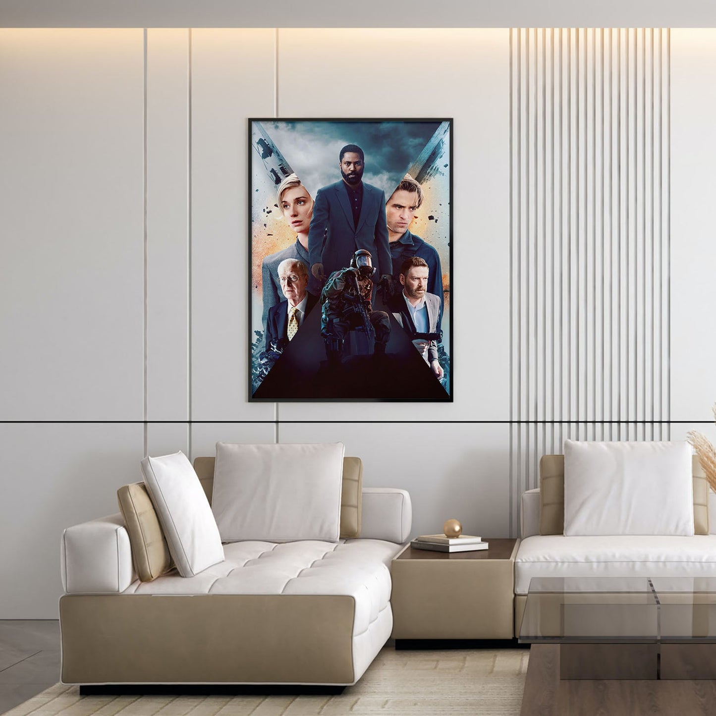 Flex Designs Poster Tenet Key Art 5 x 7" Home Goods - Movie 2020 Movie Poster