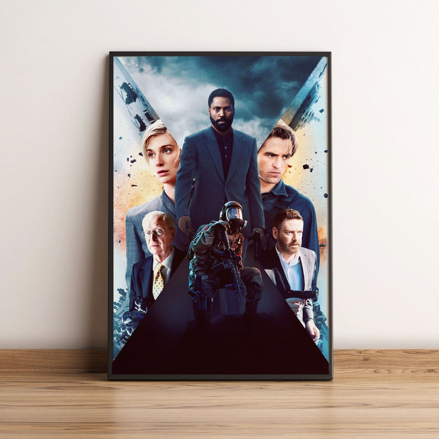 Flex Designs Poster Tenet Key Art 5 x 7" Home Goods - Movie 2020 Movie Poster