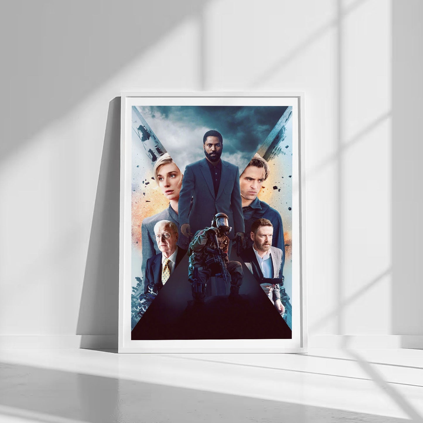 Flex Designs Poster Tenet Key Art 8 x 10" Home Goods - Movie 2020 Movie Poster