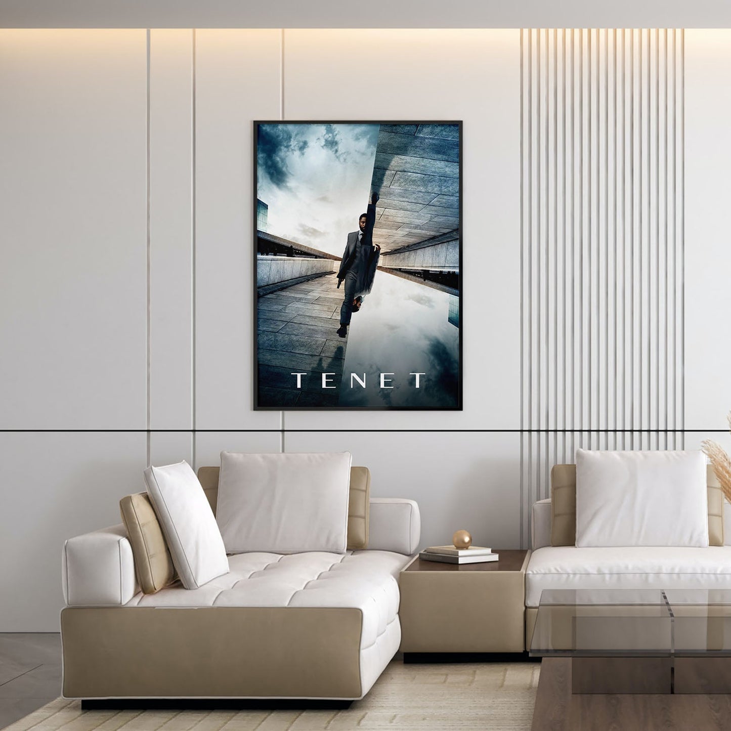 Flex Designs Poster Tenet Theatrical 5 x 7" Home Goods - Movie 2020 Movie Poster