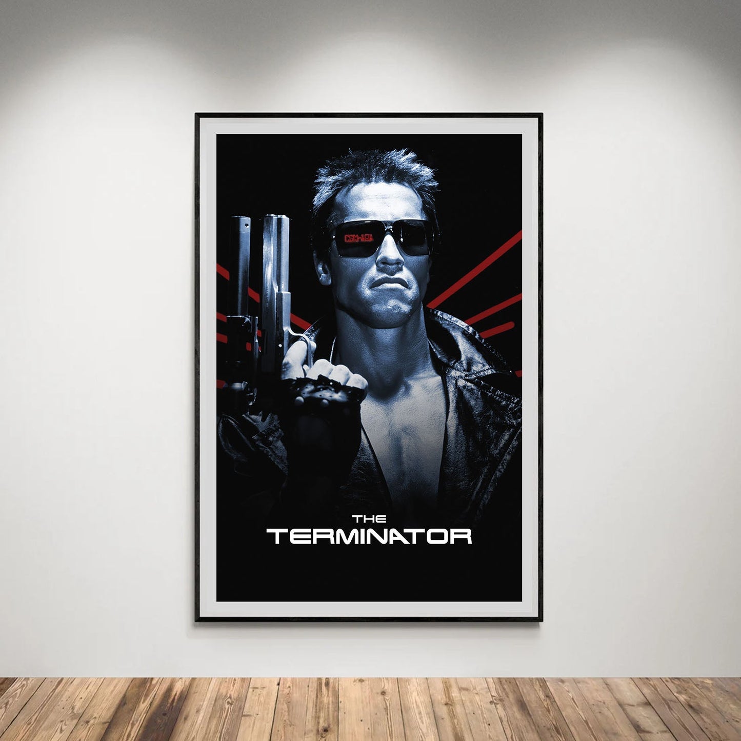 Flex Designs Poster The Terminator B&W 5 x 7" Home Goods - Movie 1984 Movie Poster