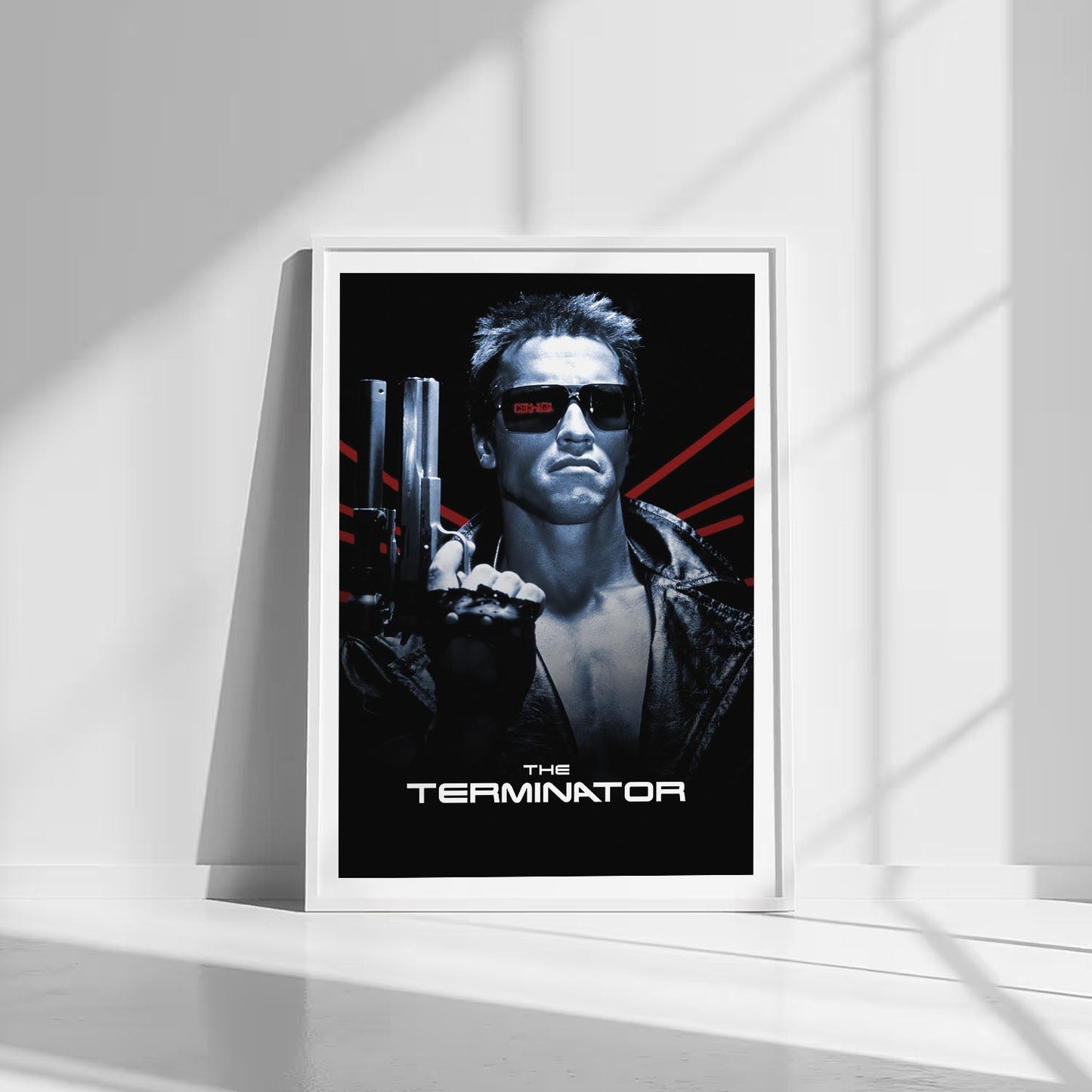 Flex Designs Poster The Terminator B&W 8 x 10" Home Goods - Movie 1984 Movie Poster