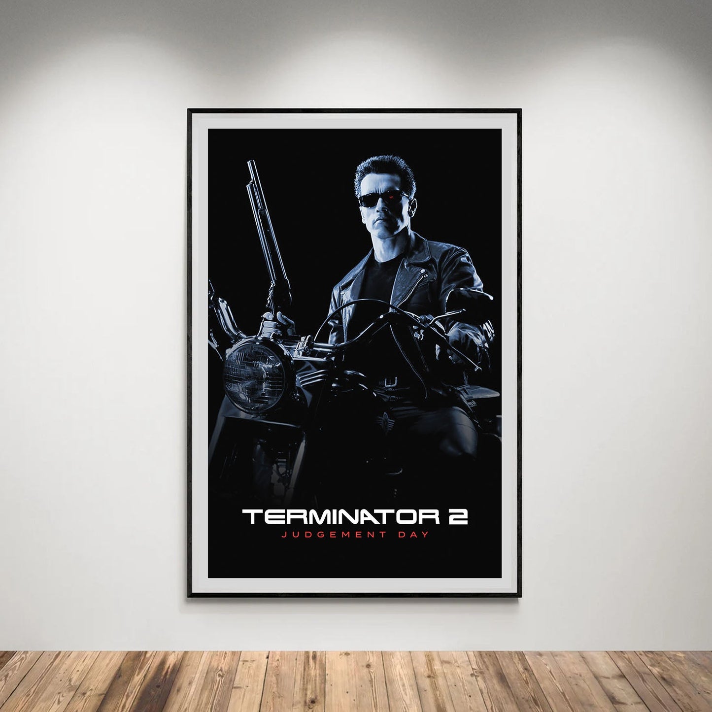 Flex Designs Poster Terminator 2 Judgment Day B&W 5 x 7" Home Goods - Movie 1991 Movie Poster