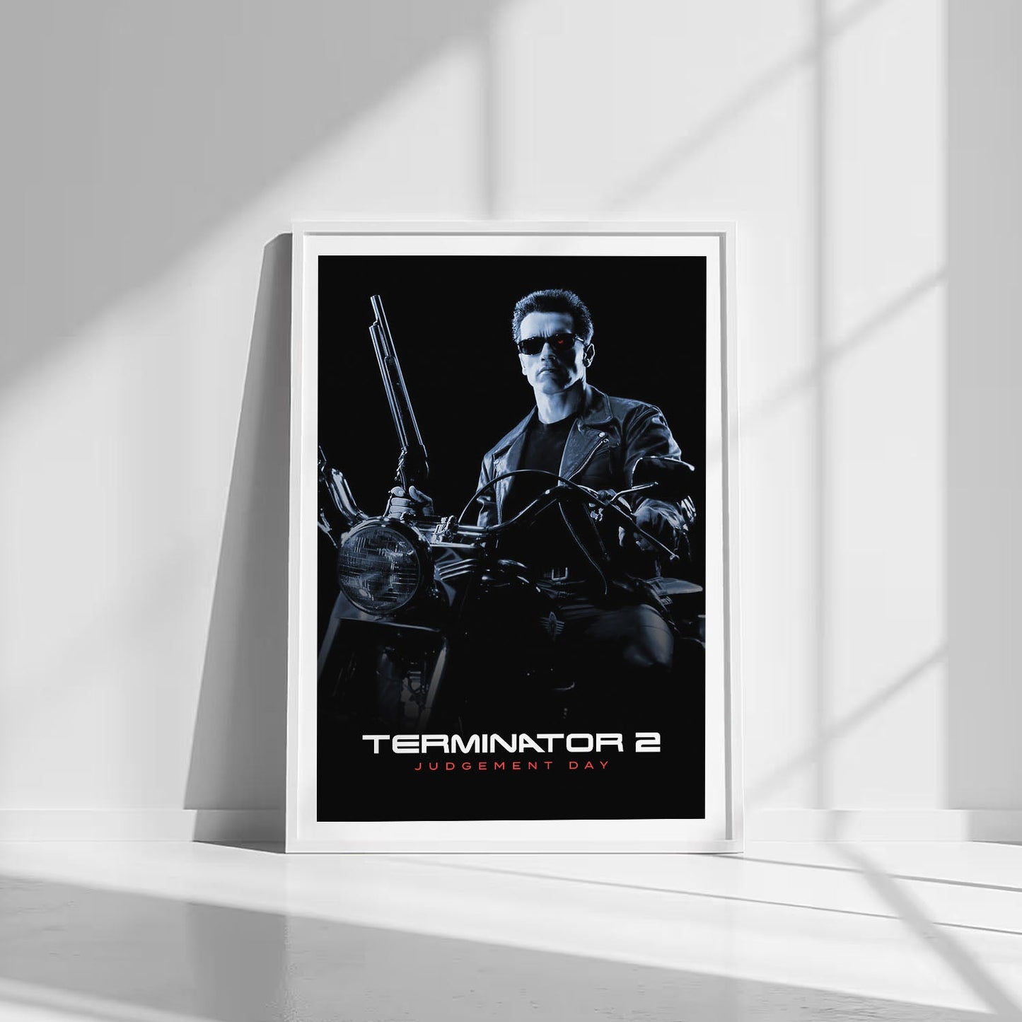 Flex Designs Poster Terminator 2 Judgment Day B&W 8 x 10" Home Goods - Movie 1991 Movie Poster