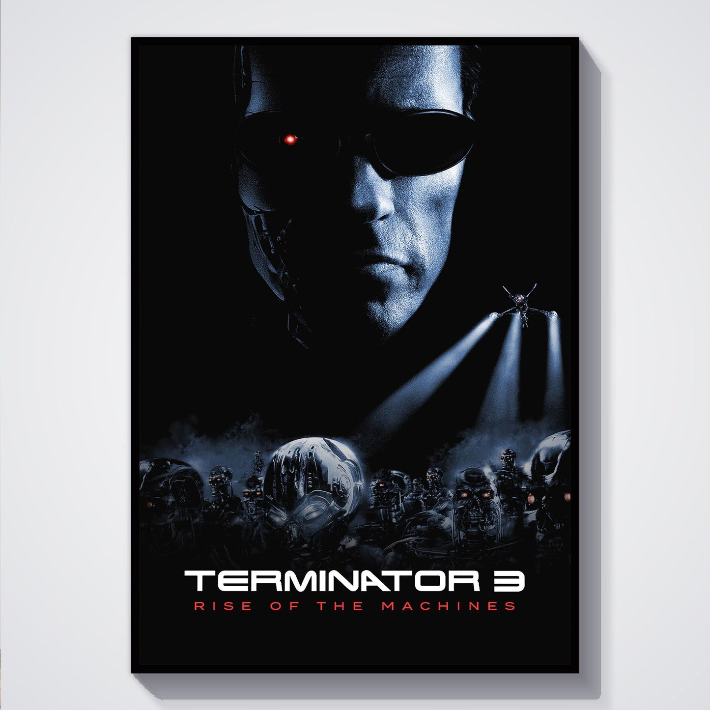 Flex Designs Poster Terminator 3 Rise of the Machines B&W 5 x 7" Home Goods - Movie 2003 Movie Poster