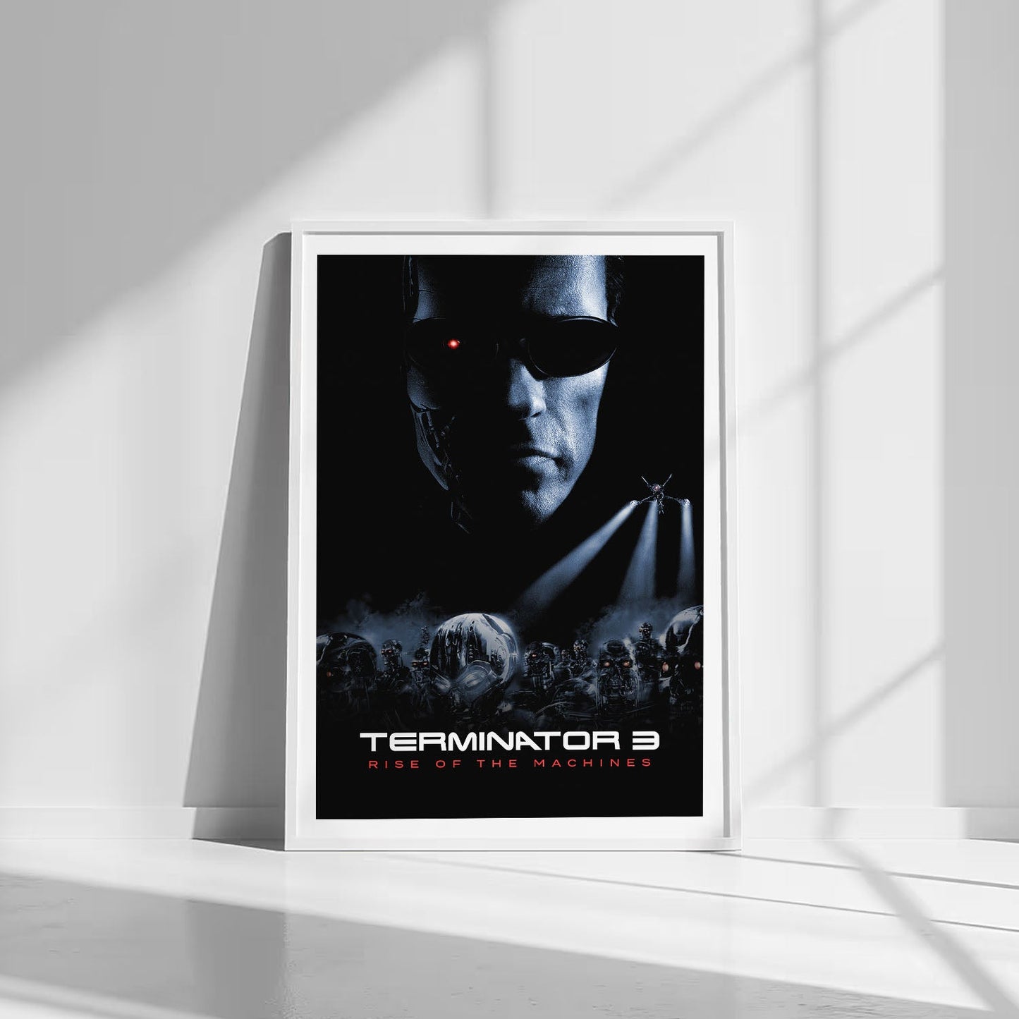 Flex Designs Poster Terminator 3 Rise of the Machines B&W 8 x 10" Home Goods - Movie 2003 Movie Poster