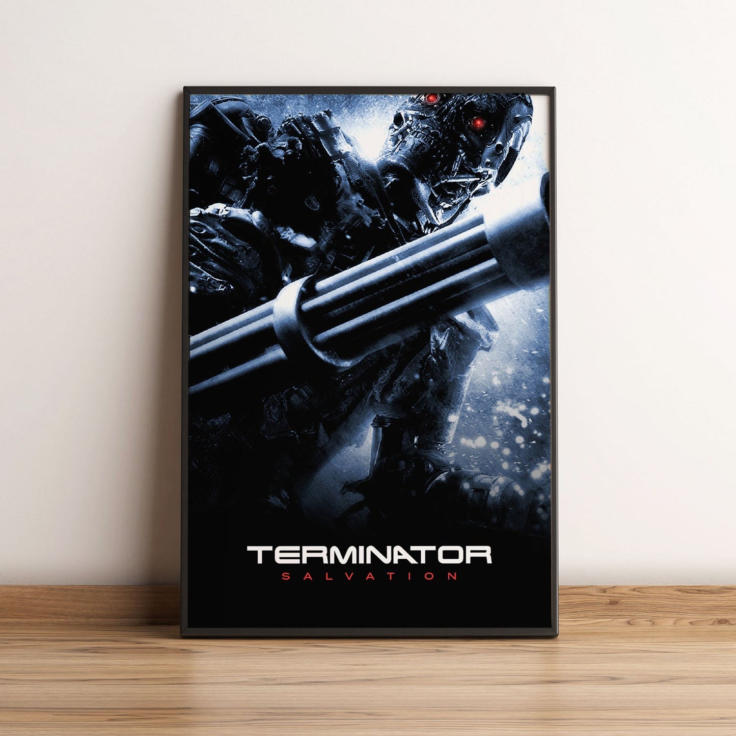 Flex Designs Poster Terminator Salvation B&W 5 x 7" Home Goods - Movie 2009 Movie Poster