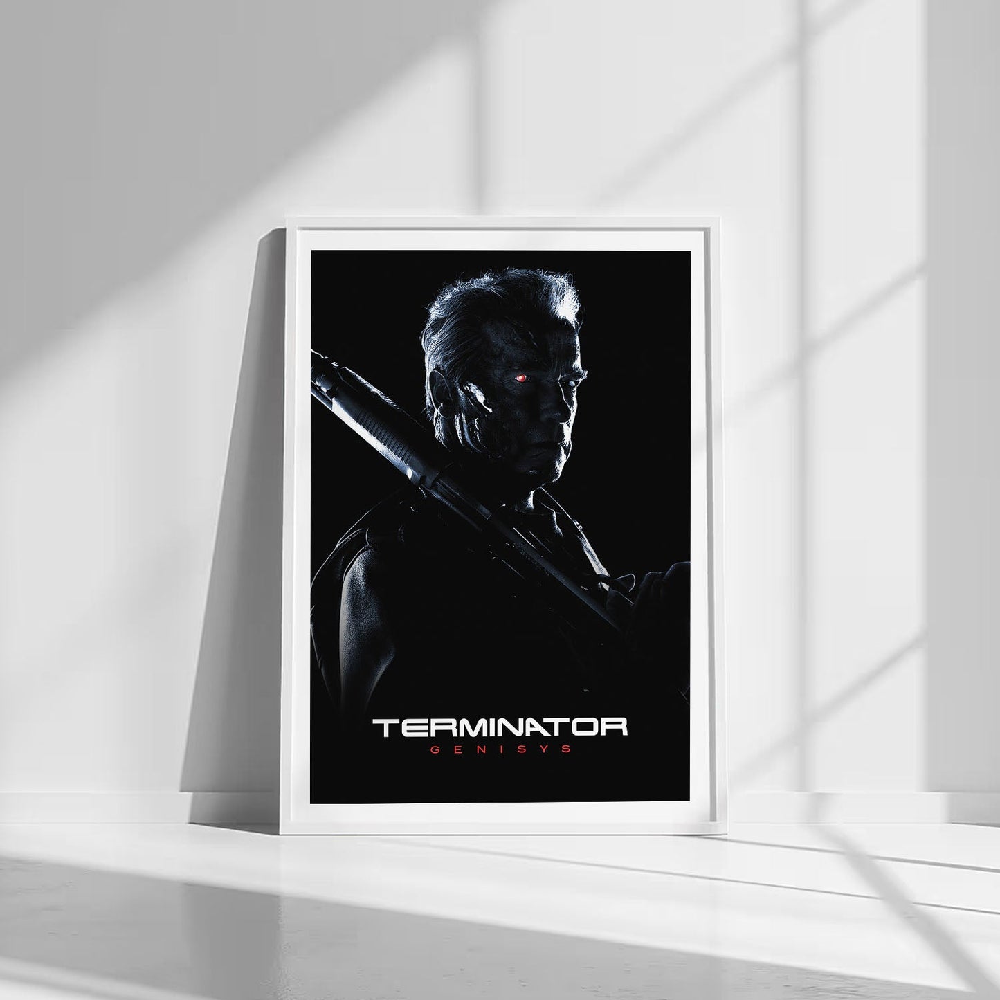 Flex Designs Poster Terminator Genisys B&W 8 x 10" Home Goods - Movie 2015 Movie Poster