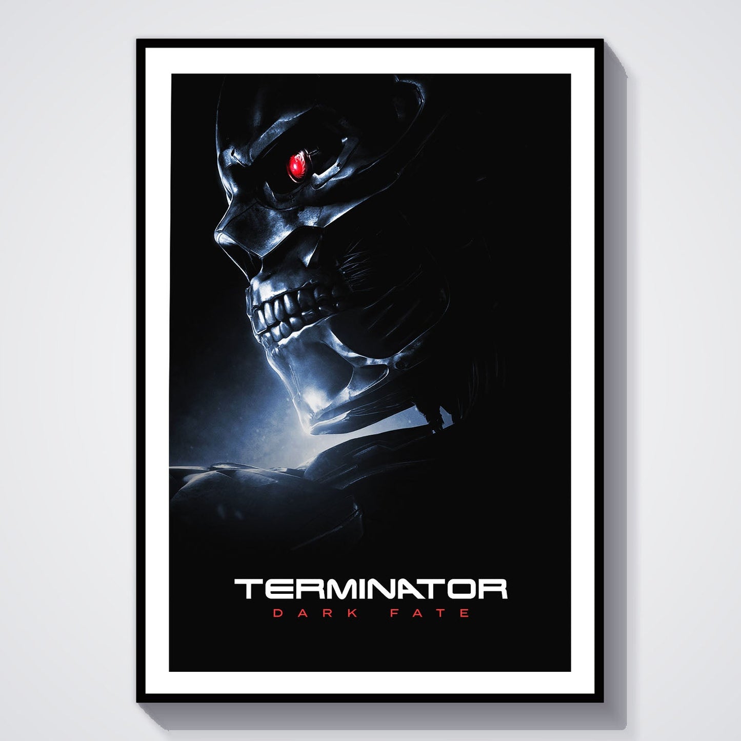 Flex Designs Poster Terminator Dark Fate B&W 8 x 10" Home Goods - Movie 2019 Movie Poster
