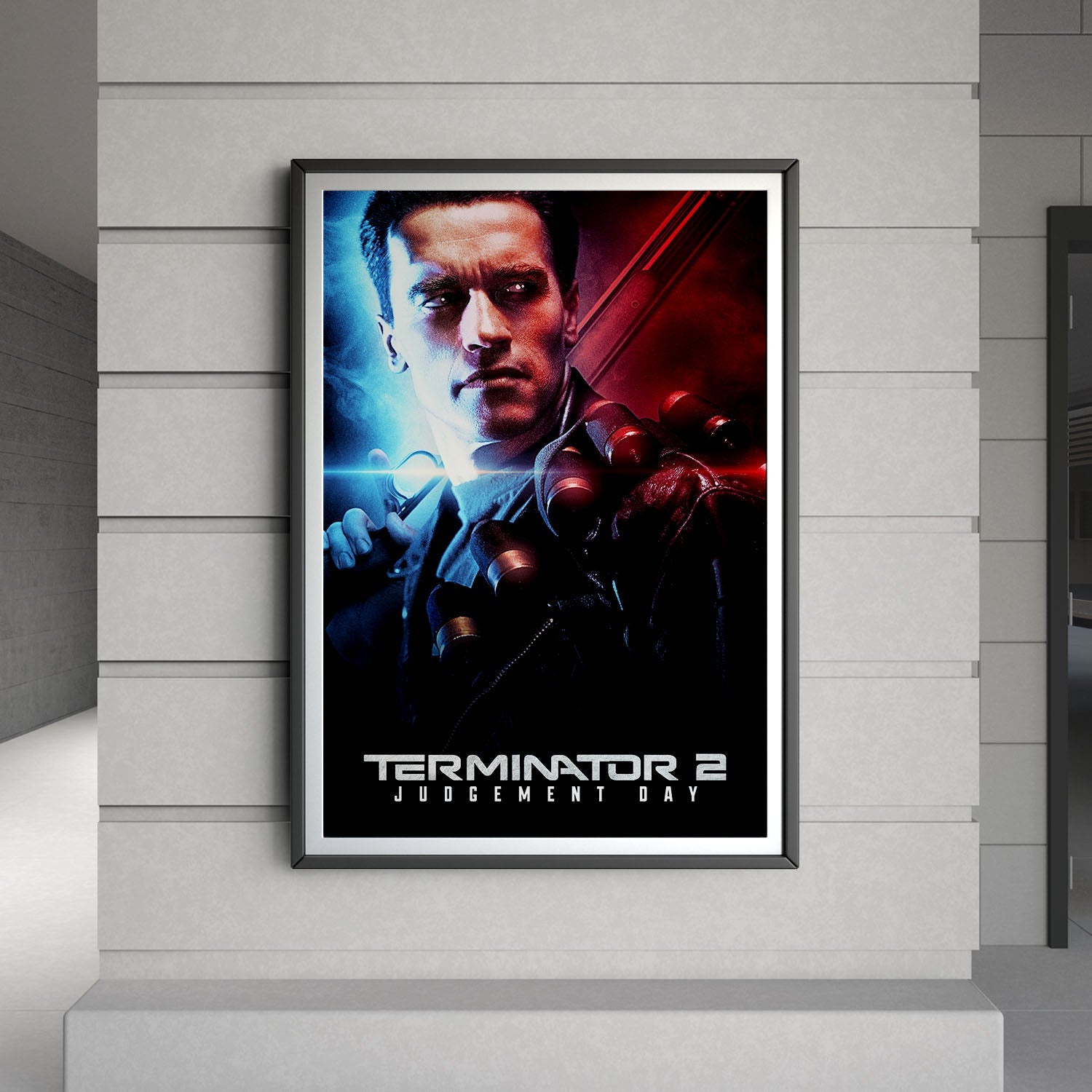 Flex Designs Poster Terminator 2 Judgment Day Classic 8 x 10" Home Goods - Movie 1991 Movie Poster