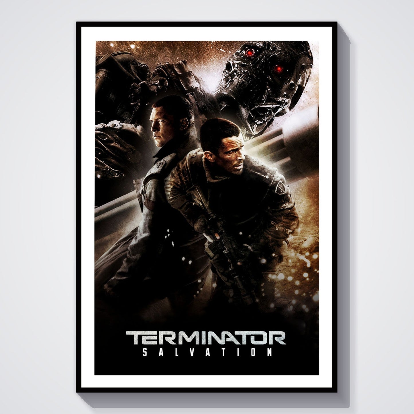 Flex Designs Poster Terminator Salvation Classic 8 x 10" Home Goods - Movie 2009 Movie Poster