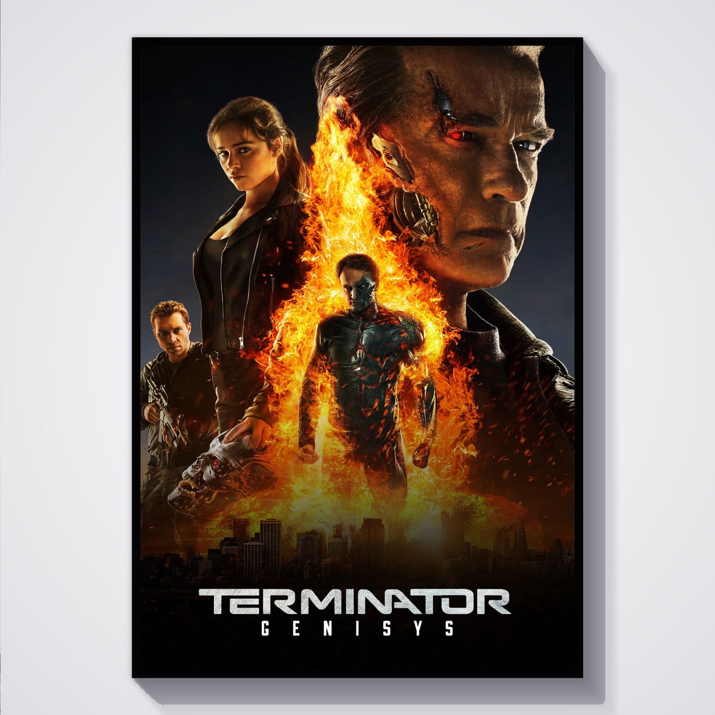 Flex Designs Poster Terminator Genisys Classic 5 x 7" Home Goods - Movie 2015 Movie Poster