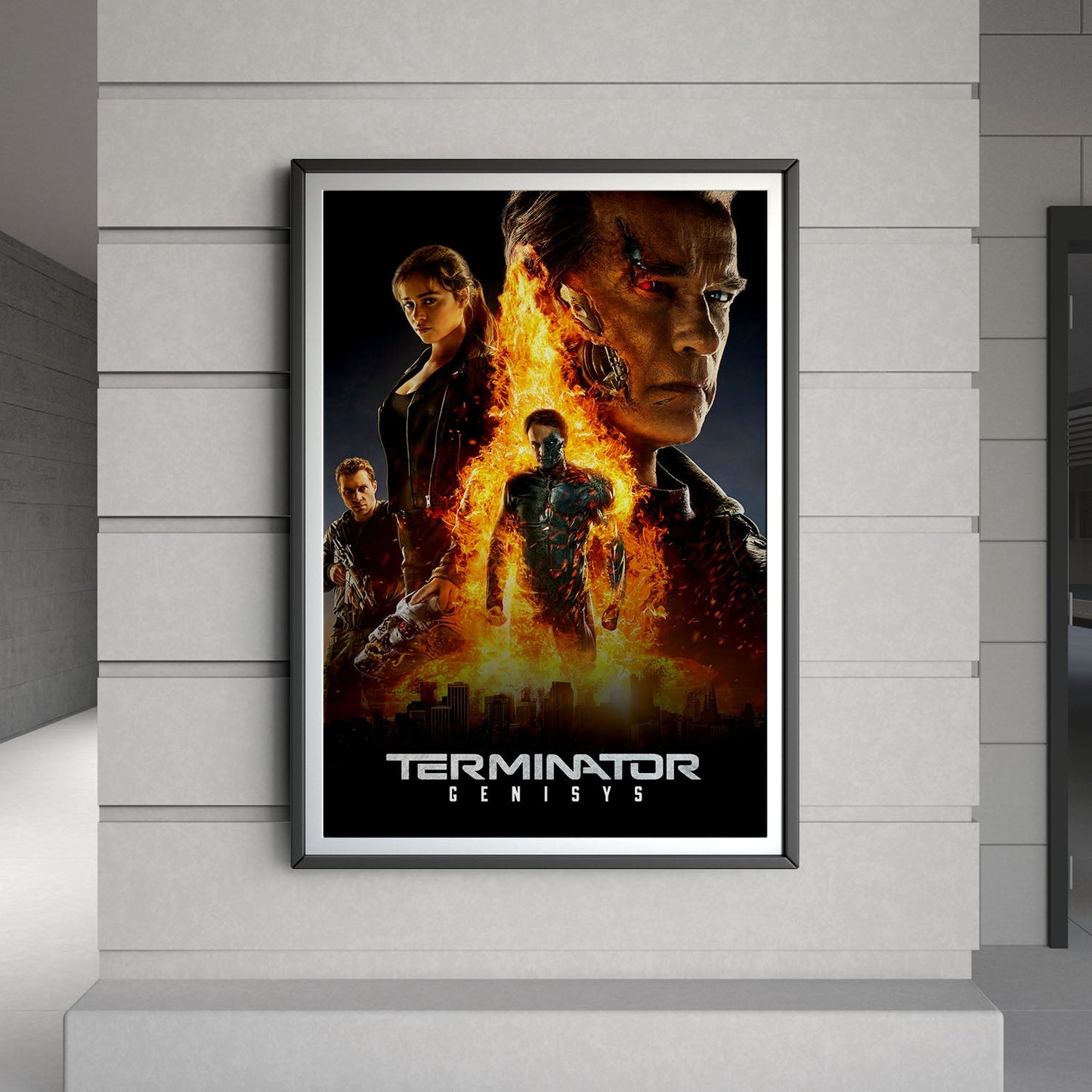 Flex Designs Poster Terminator Genisys Classic 8 x 10" Home Goods - Movie 2015 Movie Poster